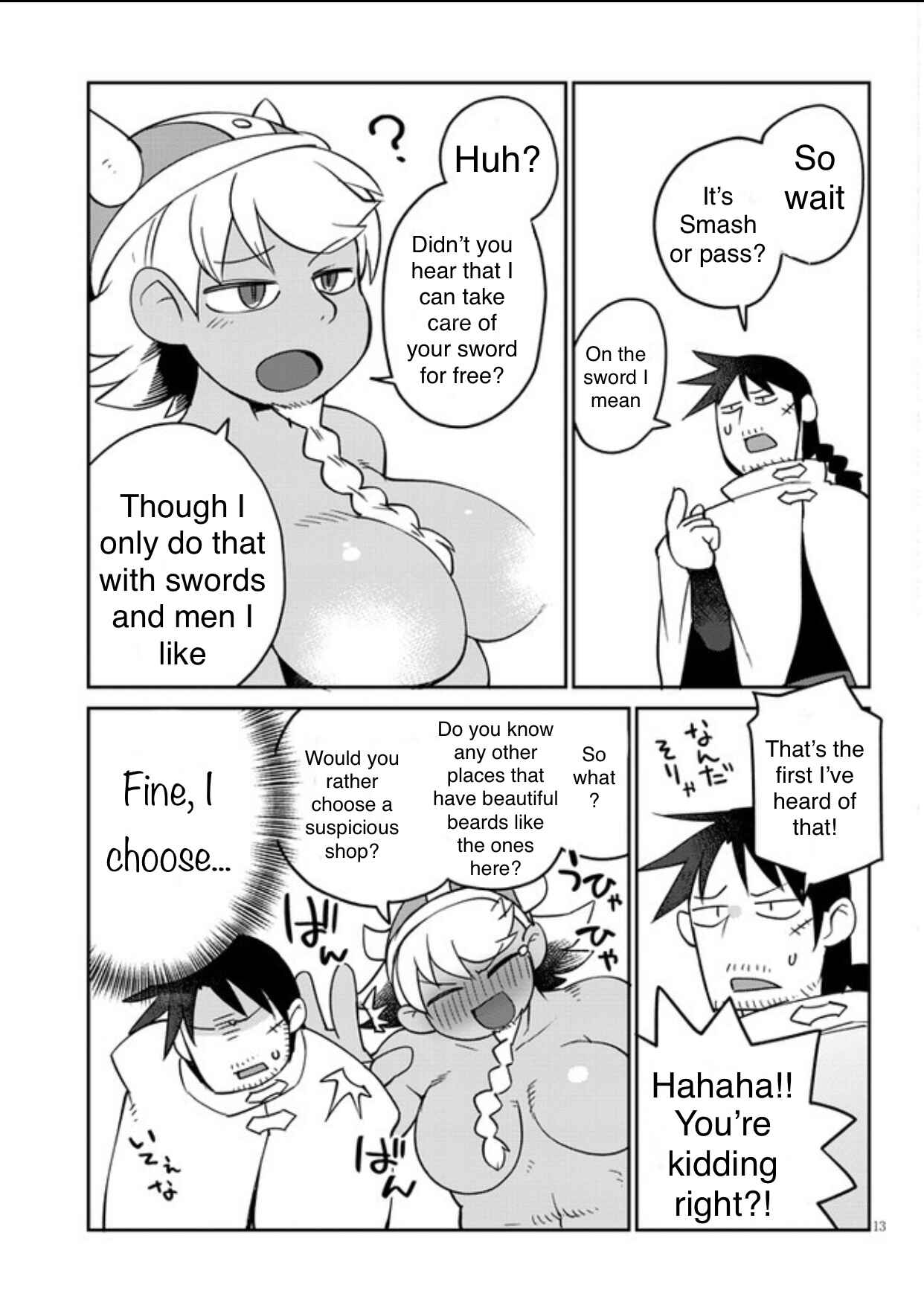 Page 13 Chapter 32 Ishuzoku Reviewers