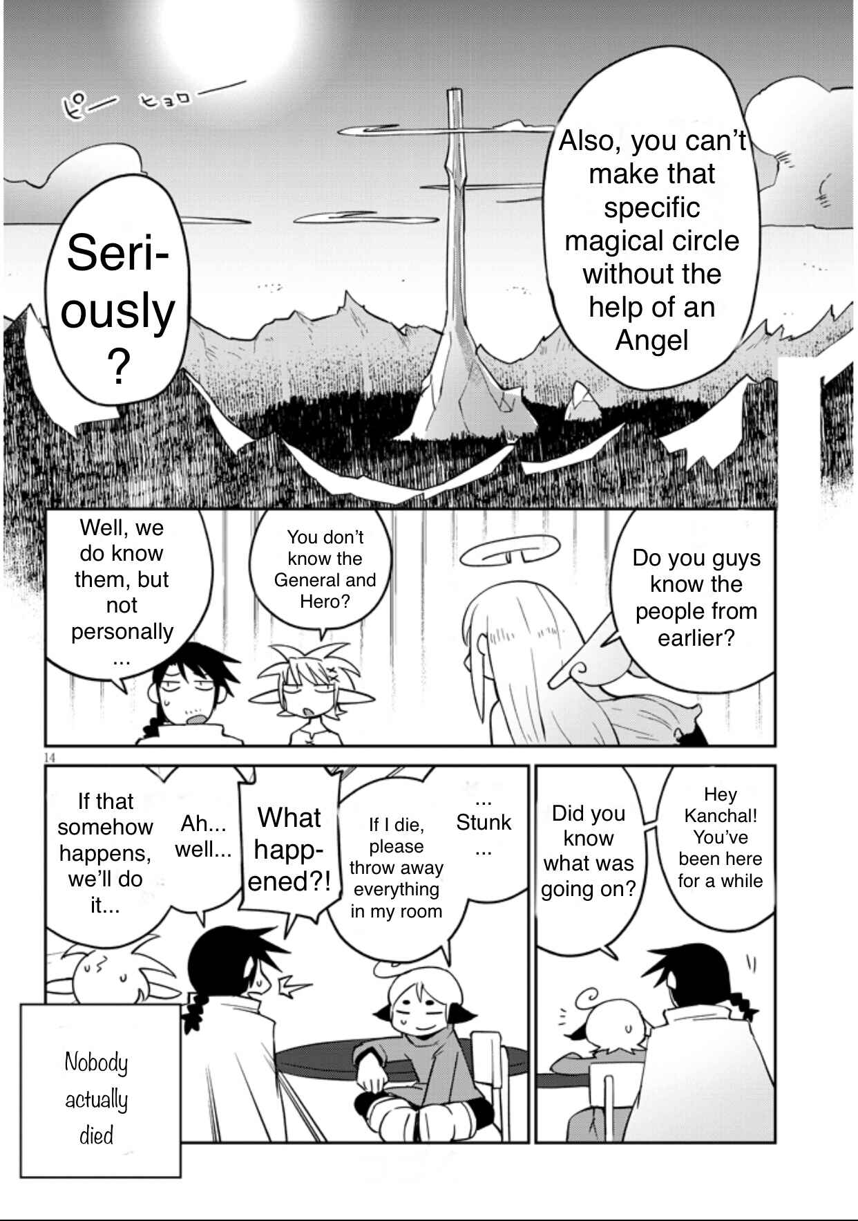 Page 14 Chapter 34 Ishuzoku Reviewers