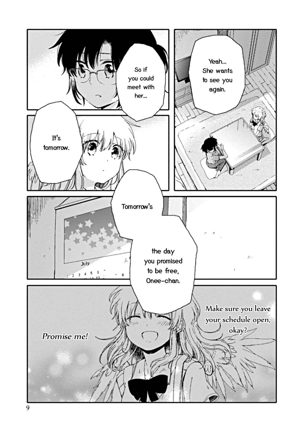Page 10 Chapter 6 Sayuri-san no Imouto wa Tenshi