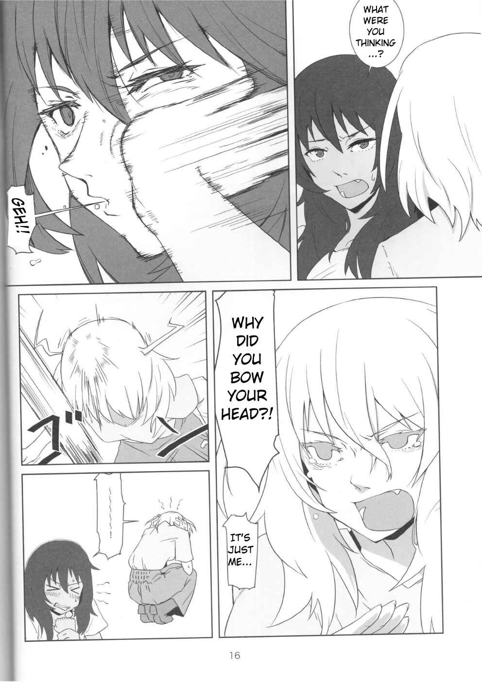 Page 14 Chapter Unknown_23e5 Girls und Panzer - Kimi no Yubi ga Hairanai (Doujinshi)