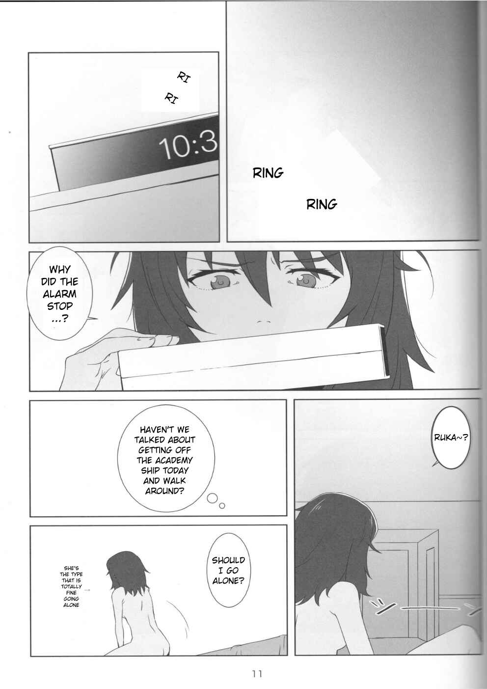 Page 9 Chapter Unknown_23e5 Girls und Panzer - Kimi no Yubi ga Hairanai (Doujinshi)