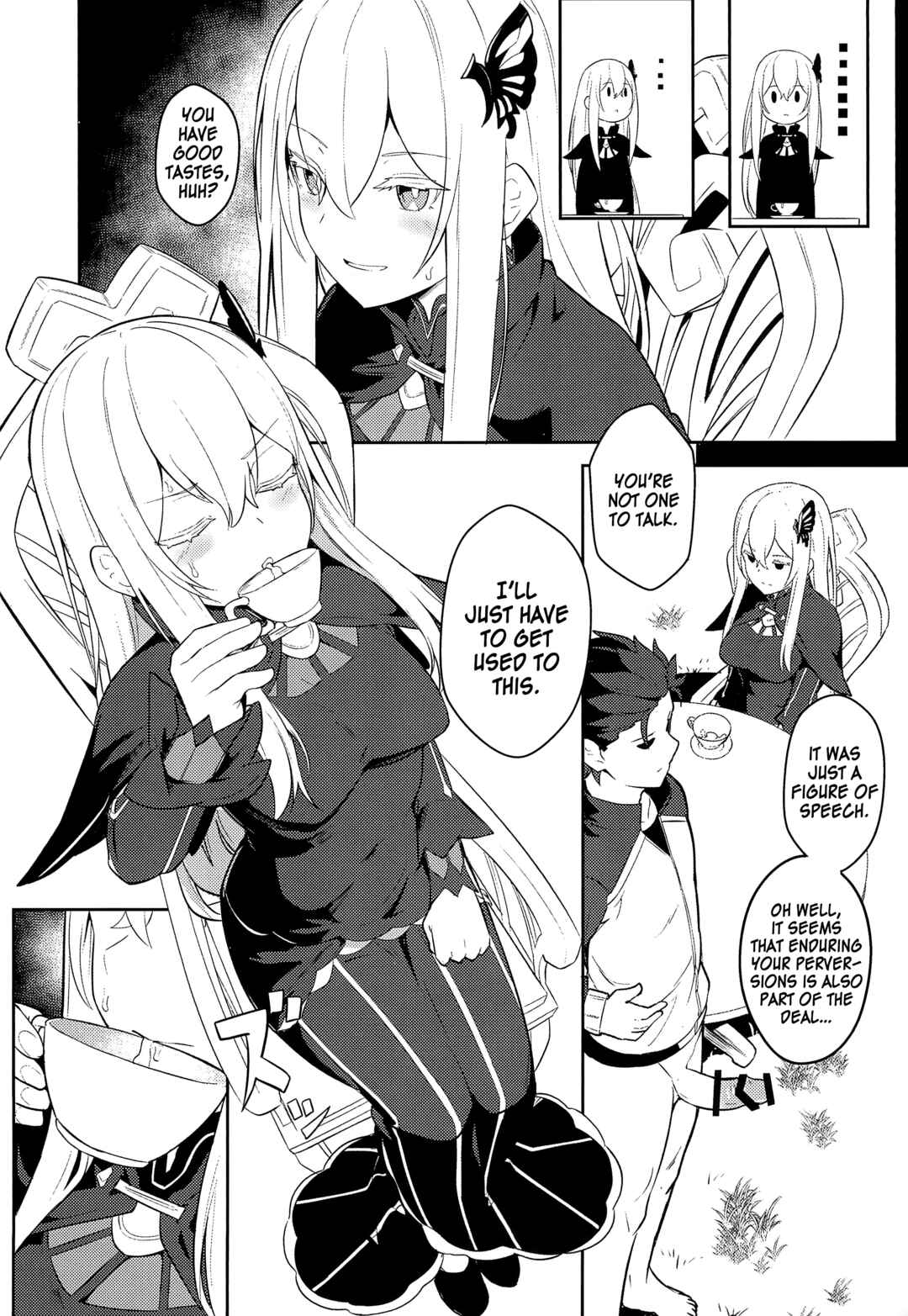 Page 14 Chapter Unknown_04a3 Re:Zero kara Hajimeru Isekai Seikatsu - Echidna sukebebon I (Doujinshi)