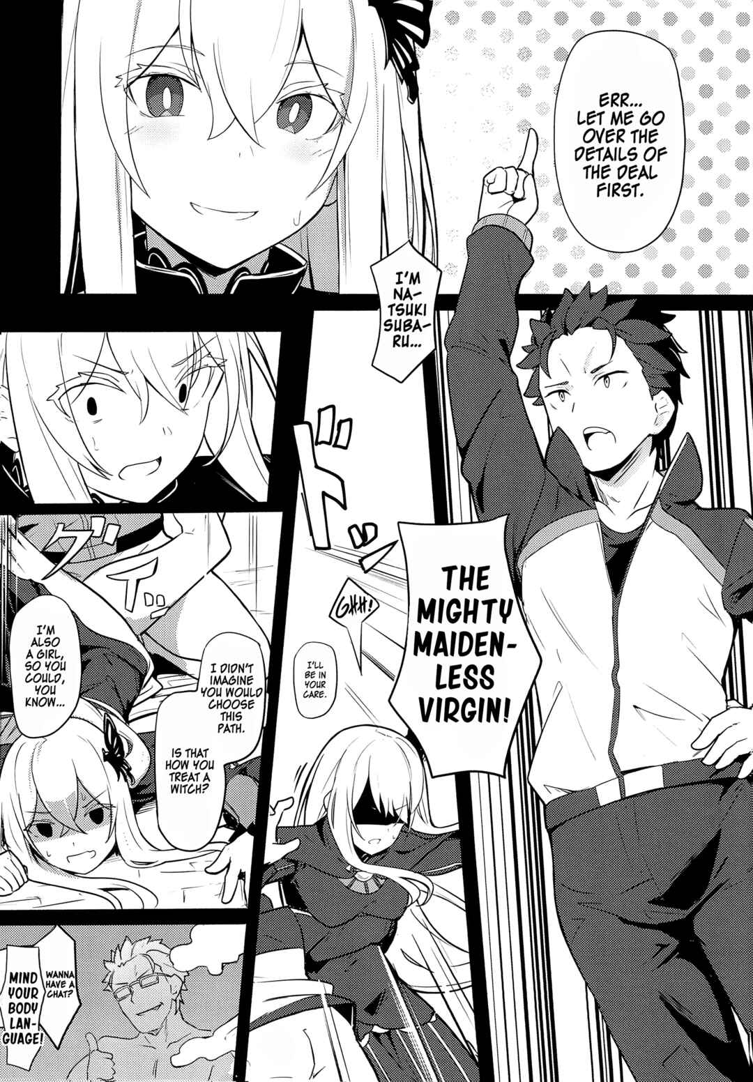 Page 3 Chapter Unknown_04a3 Re:Zero kara Hajimeru Isekai Seikatsu - Echidna sukebebon I (Doujinshi)
