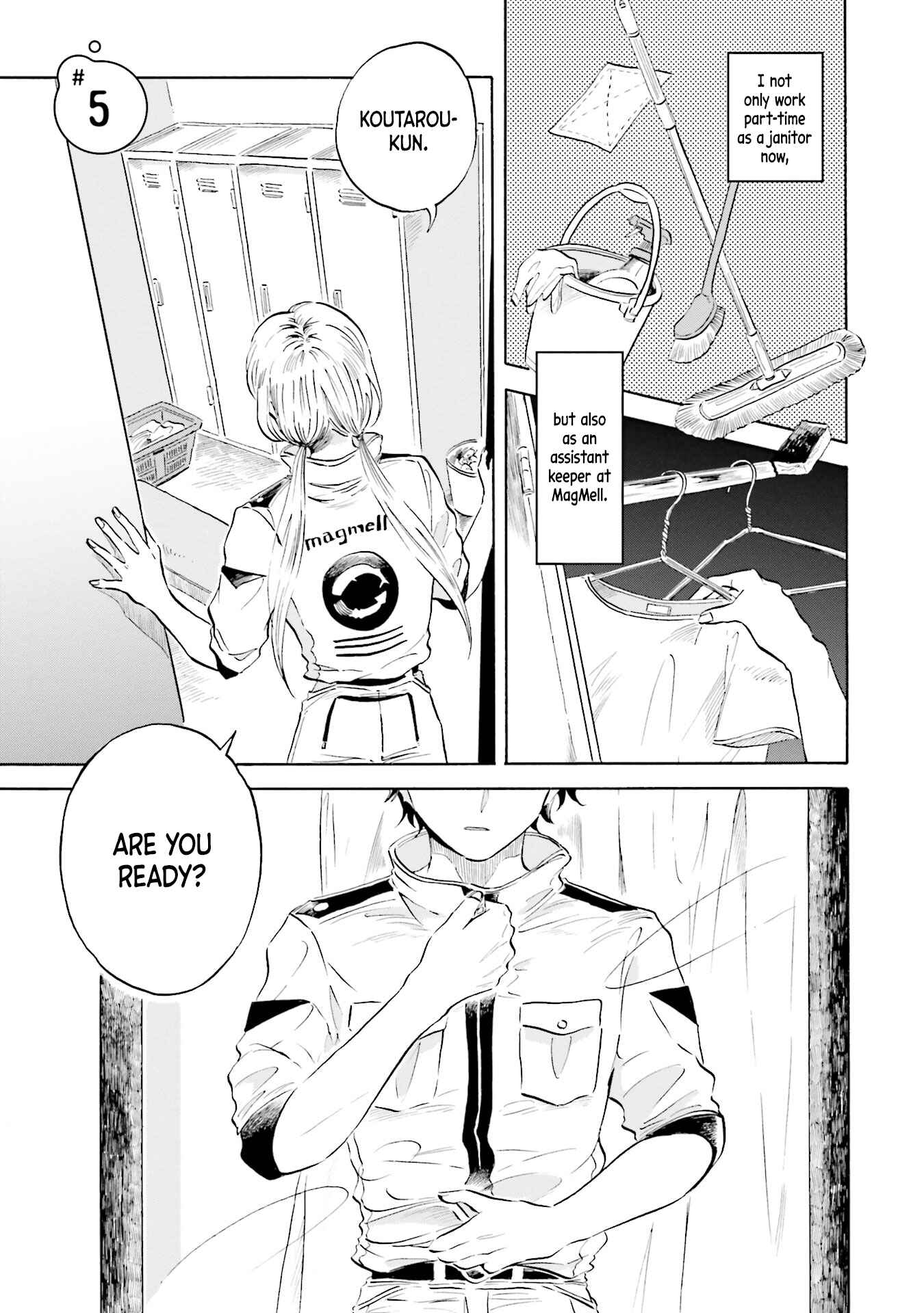 Page 1 Chapter 5 Magmell Shinkai Suizokukan