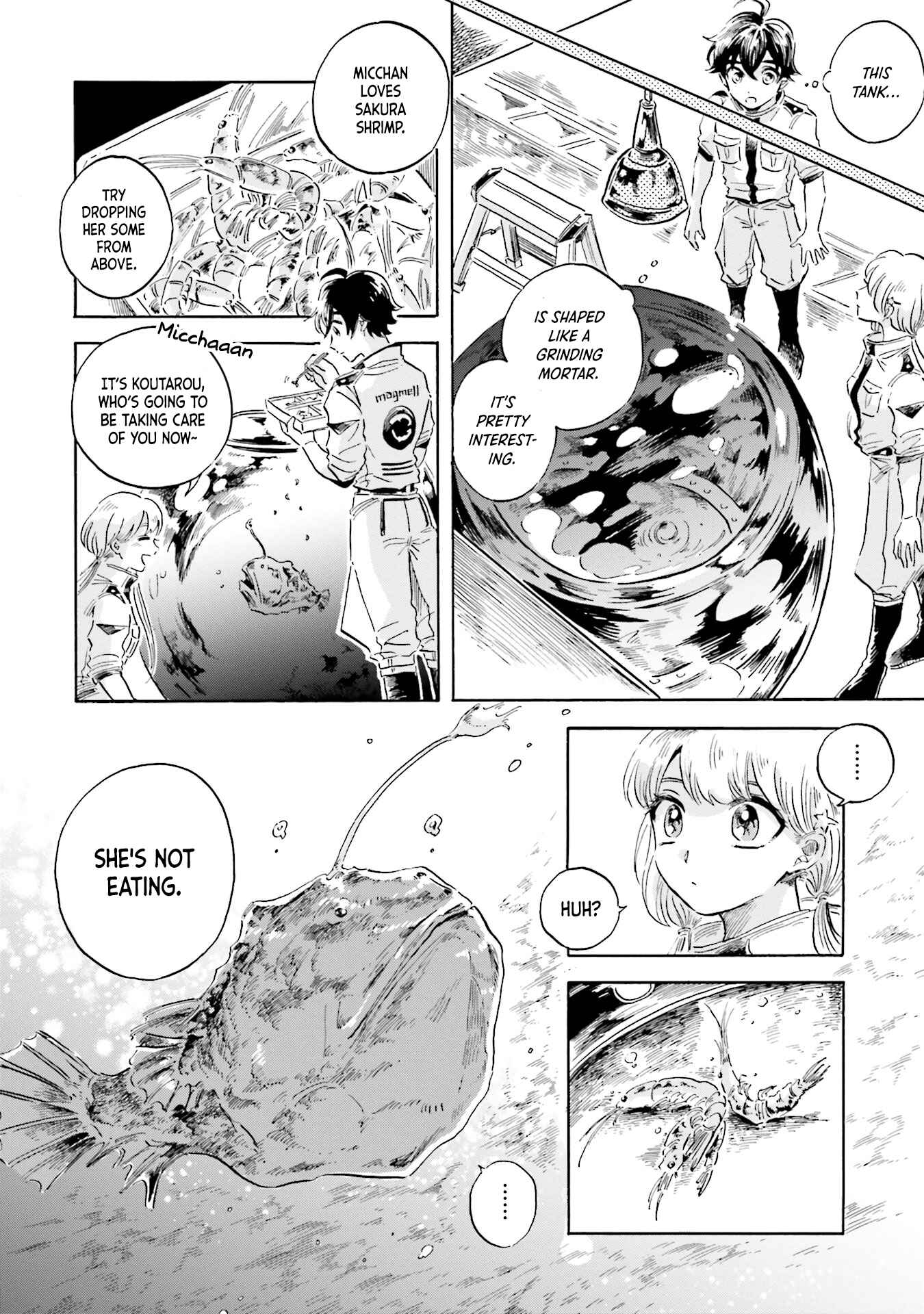 Page 10 Chapter 5 Magmell Shinkai Suizokukan