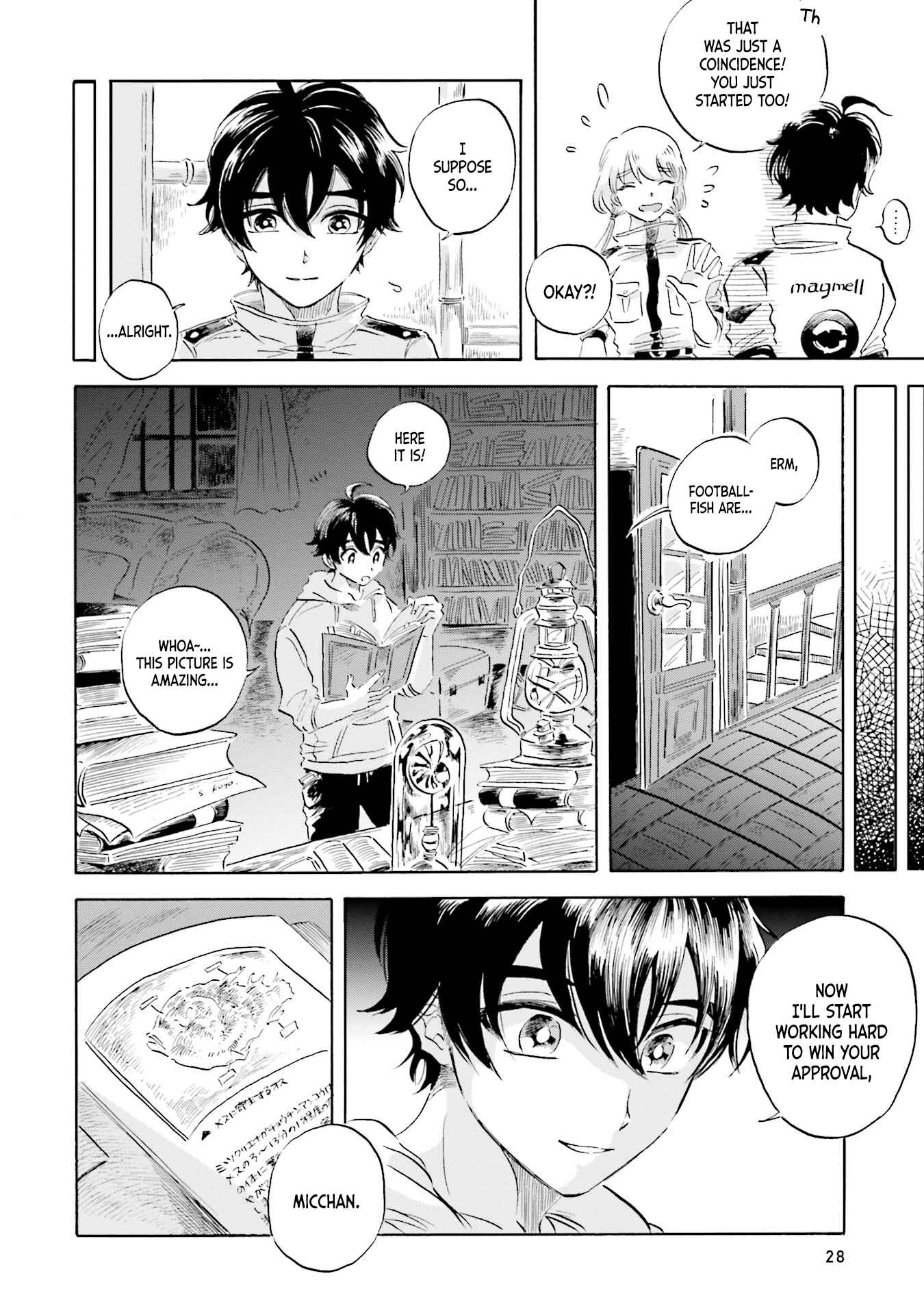 Page 12 Chapter 5 Magmell Shinkai Suizokukan