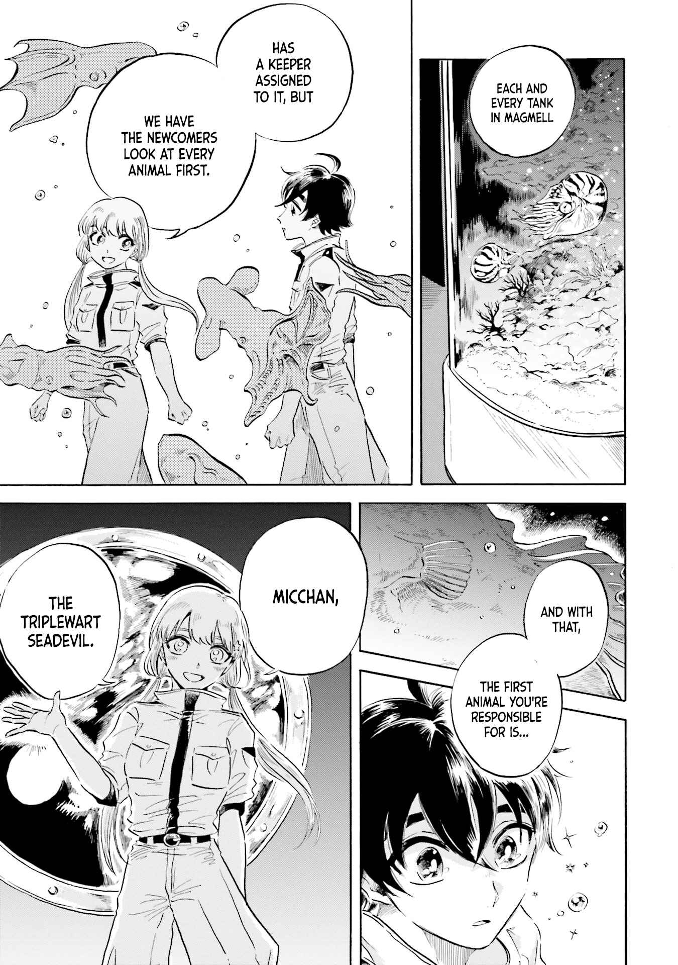 Page 3 Chapter 5 Magmell Shinkai Suizokukan