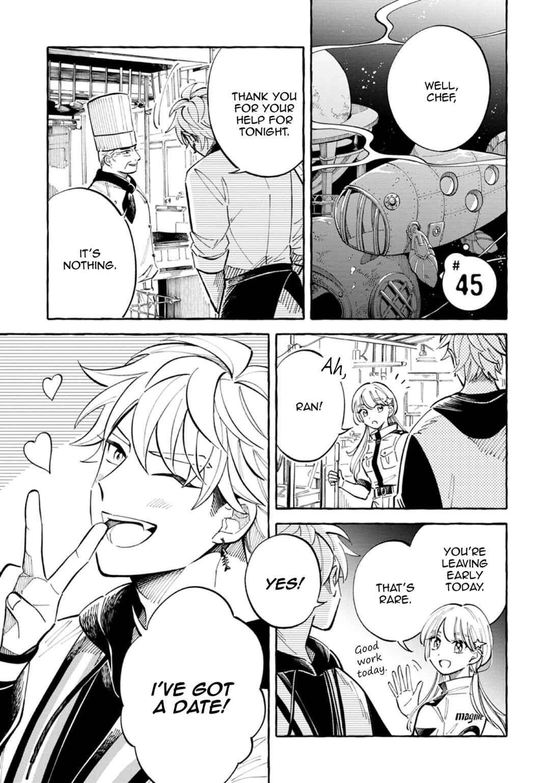 Page 1 Chapter 45 Magmell Shinkai Suizokukan