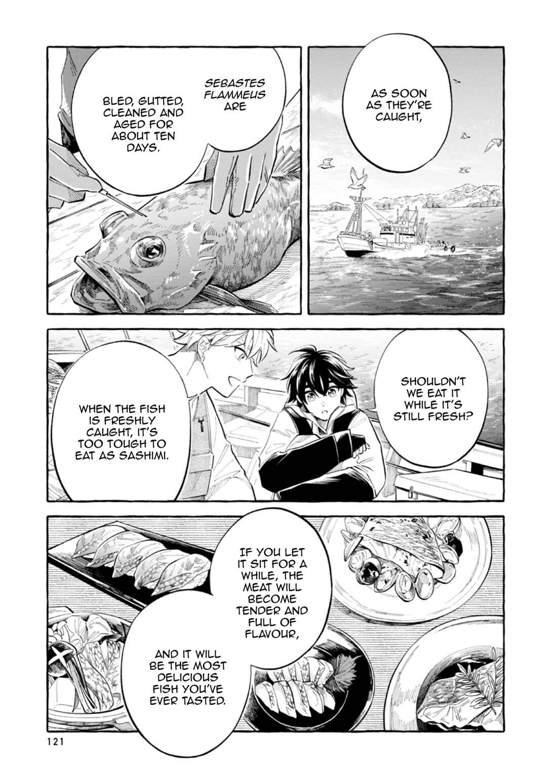 Page 35 Chapter 45 Magmell Shinkai Suizokukan