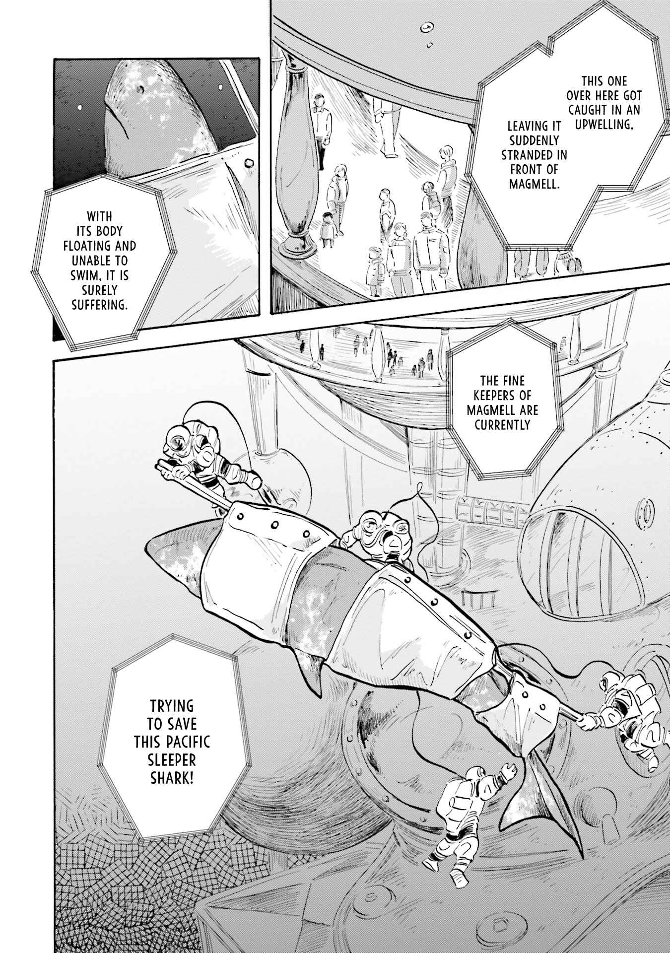 Page 20 Chapter 9 Magmell Shinkai Suizokukan