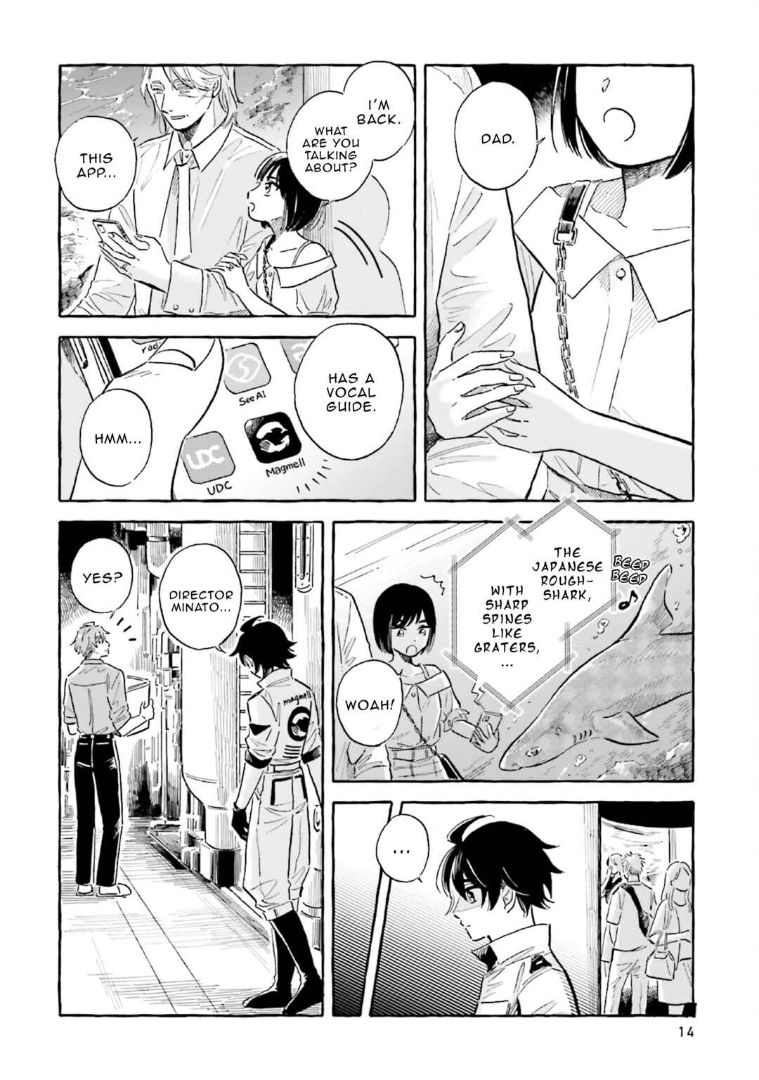 Page 12 Chapter 38 Magmell Shinkai Suizokukan