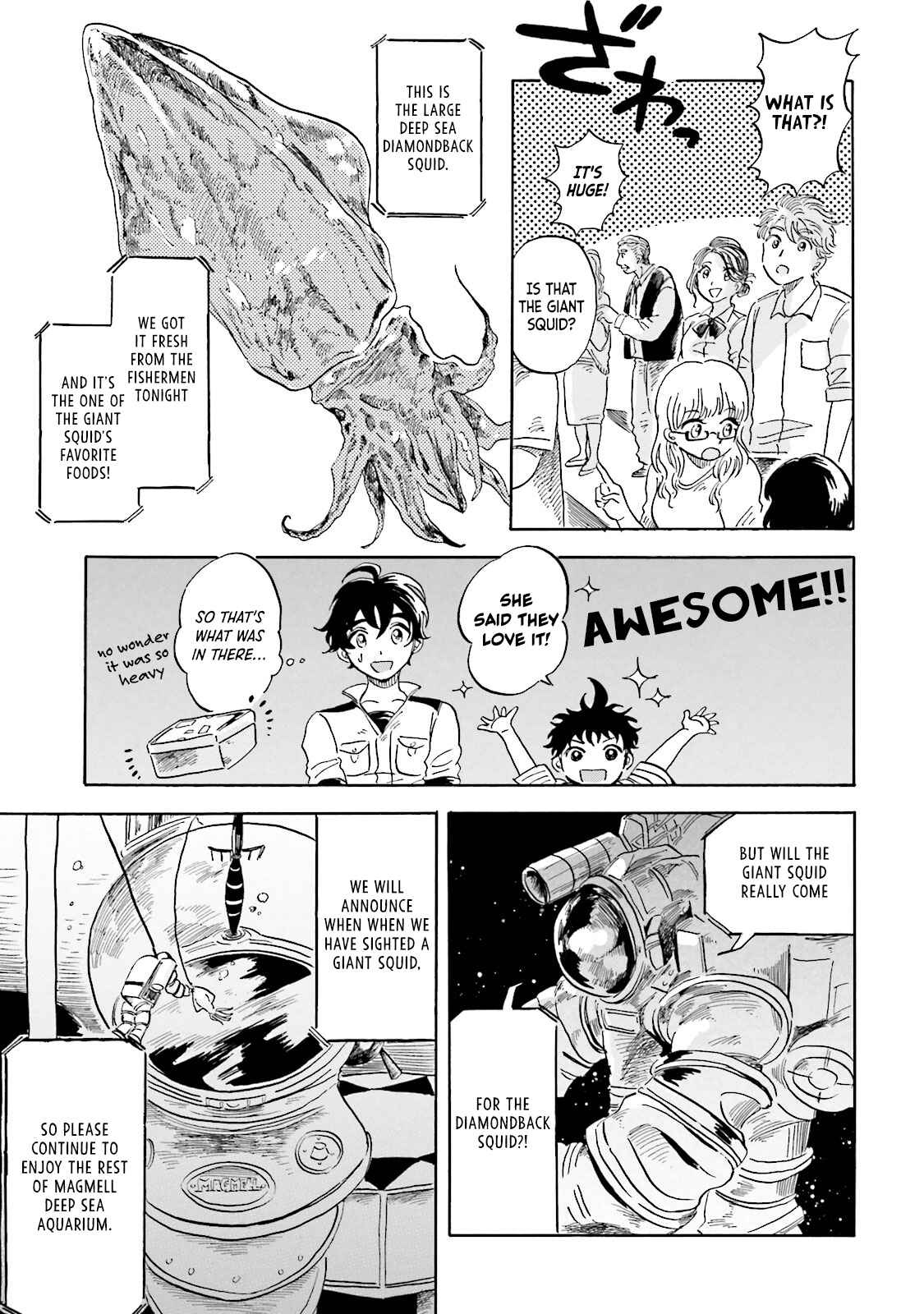 Page 14 Chapter 4 Magmell Shinkai Suizokukan