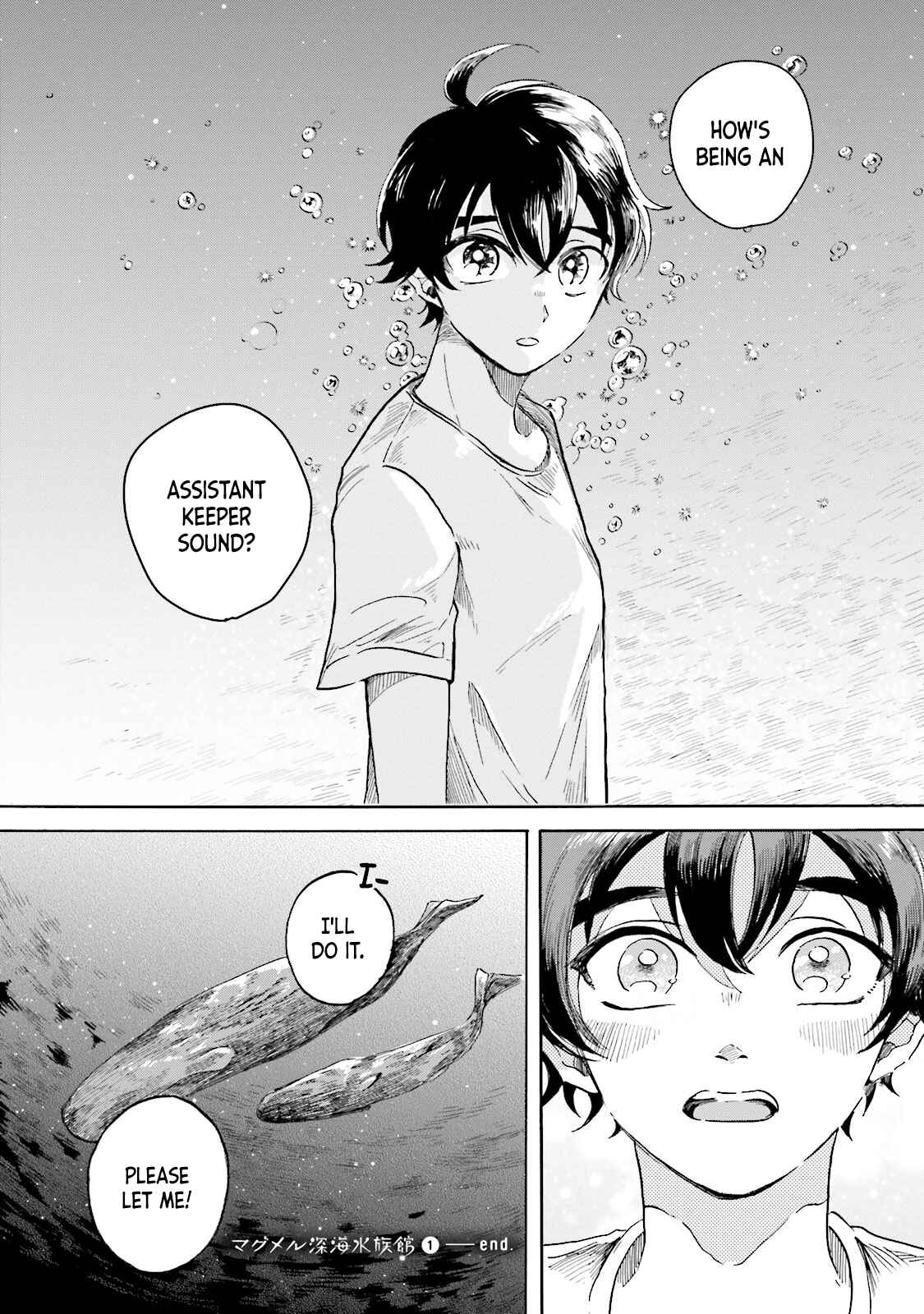Page 47 Chapter 4 Magmell Shinkai Suizokukan
