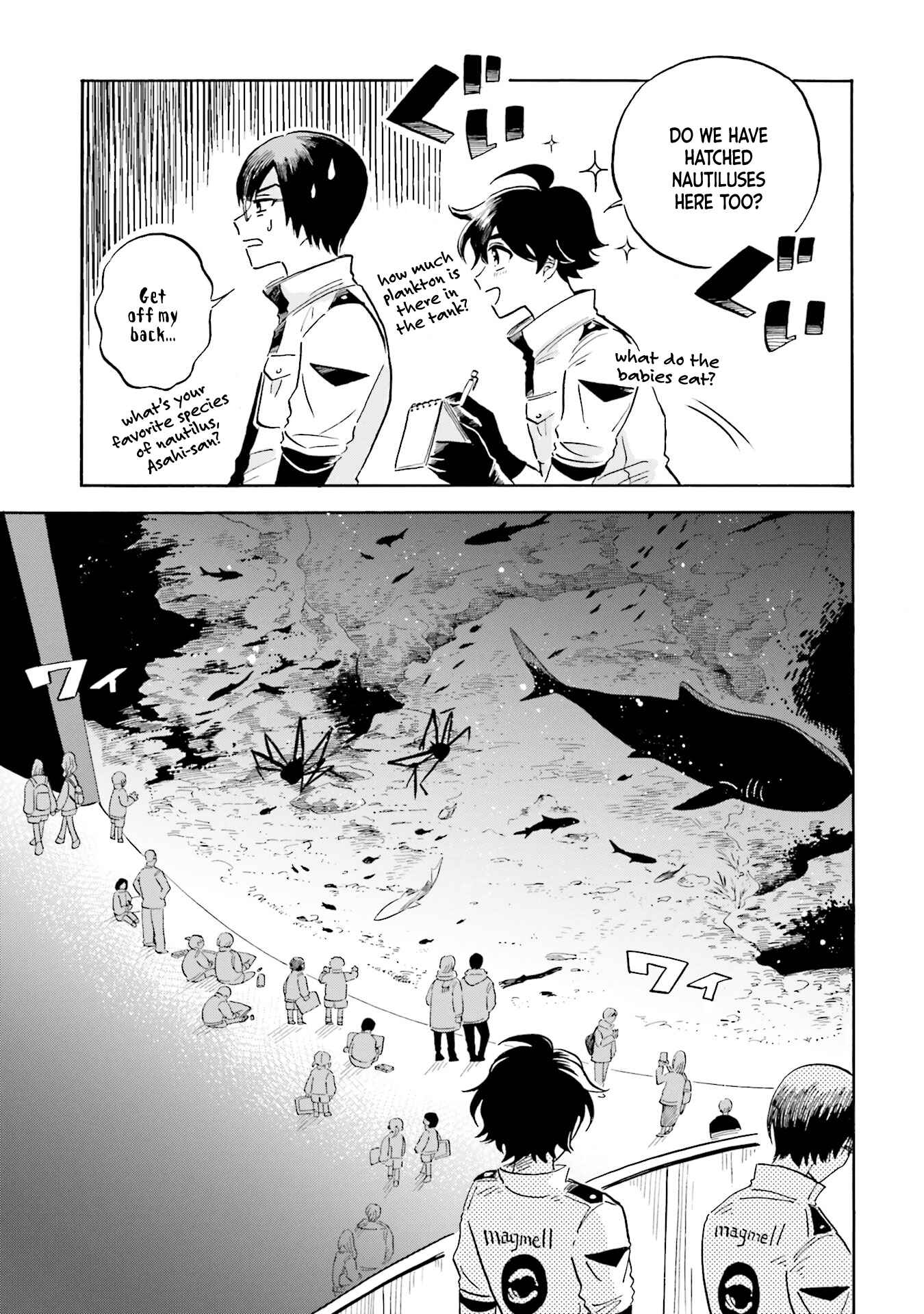 Page 7 Chapter 10 Magmell Shinkai Suizokukan