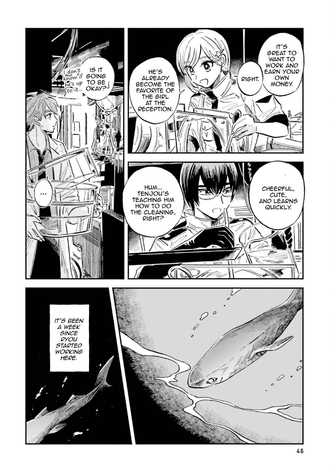 Page 14 Chapter 32 Magmell Shinkai Suizokukan