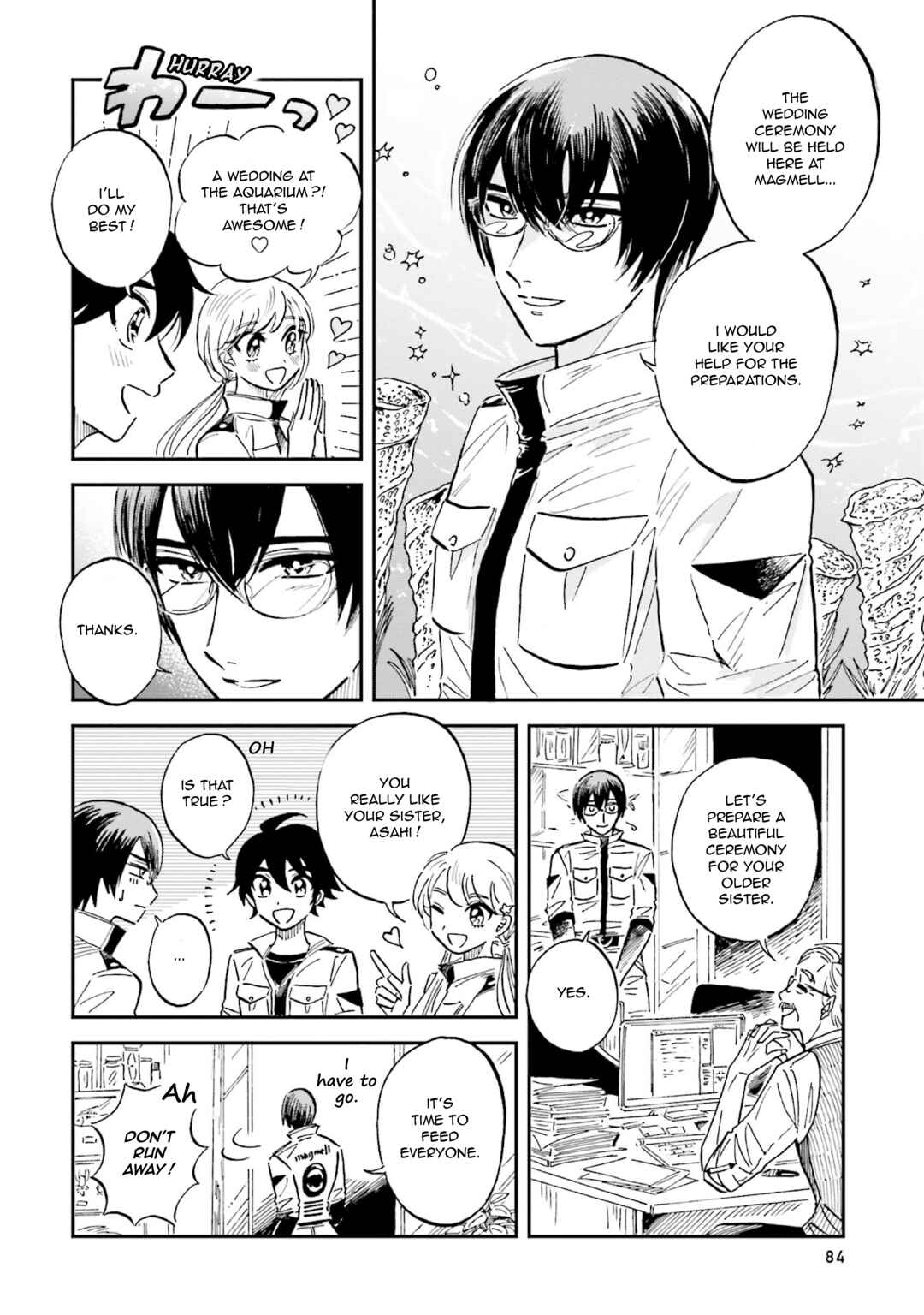Page 4 Chapter 23 Magmell Shinkai Suizokukan