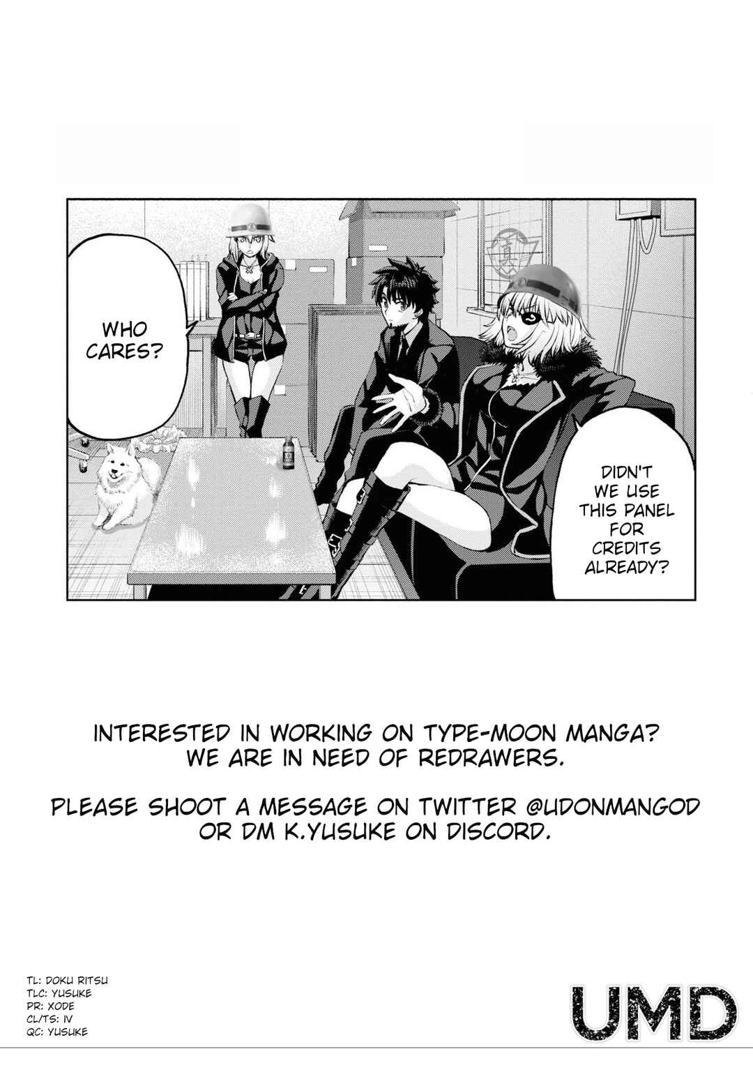 Page 14 Chapter 20.1 Fate/Grand Order -Epic of Remnant- Pseudo-Singularity I: Quarantined Territory of Malice, Shinjuku - Shinjuku Phantom Incident
