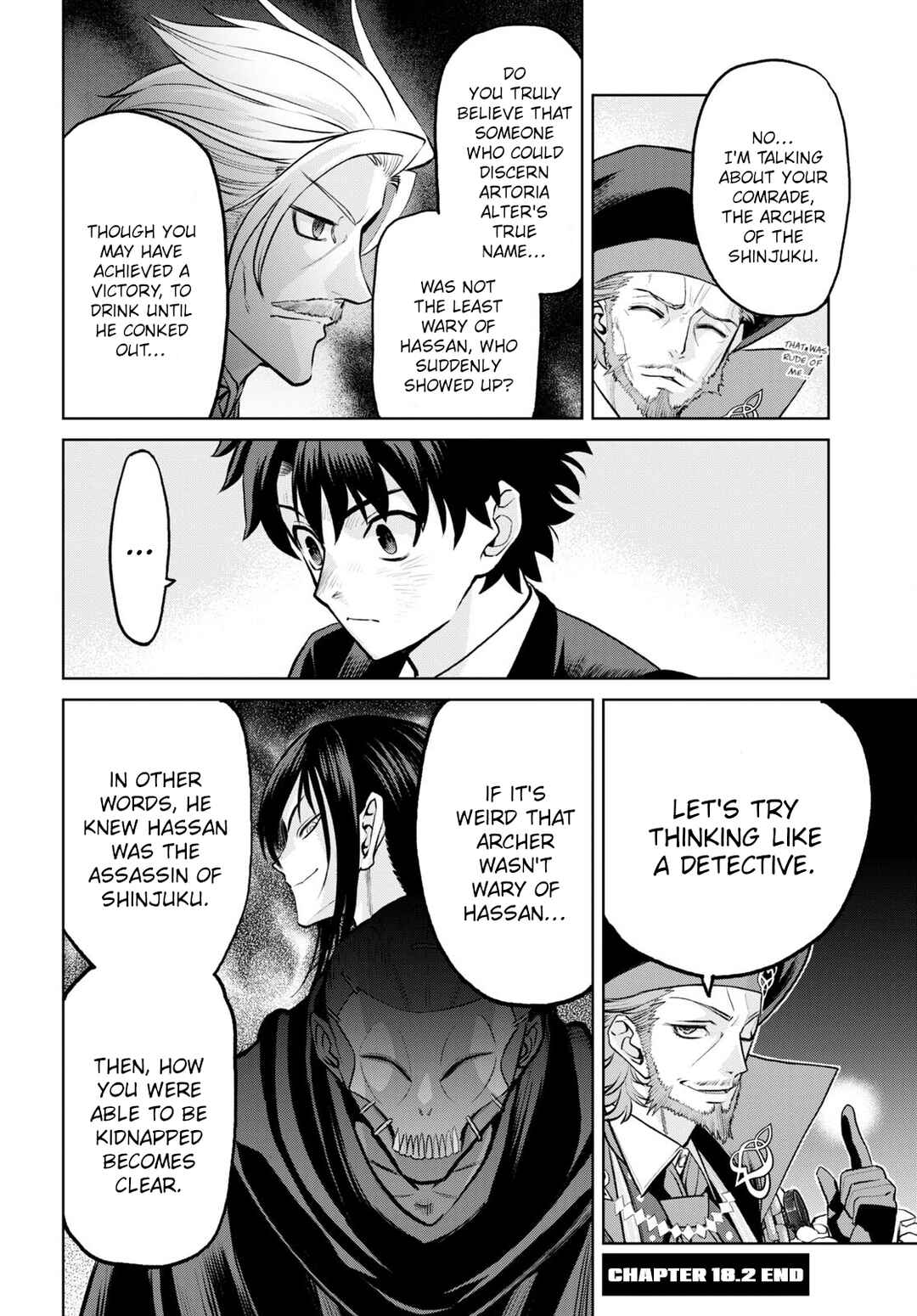 Page 12 Chapter 18.2 Fate/Grand Order -Epic of Remnant- Pseudo-Singularity I: Quarantined Territory of Malice, Shinjuku - Shinjuku Phantom Incident