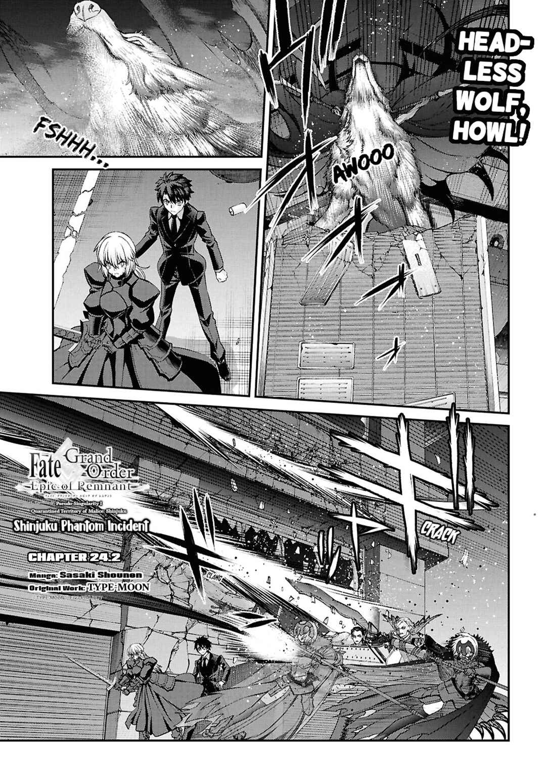 Page 1 Chapter 24.2 Fate/Grand Order -Epic of Remnant- Pseudo-Singularity I: Quarantined Territory of Malice, Shinjuku - Shinjuku Phantom Incident