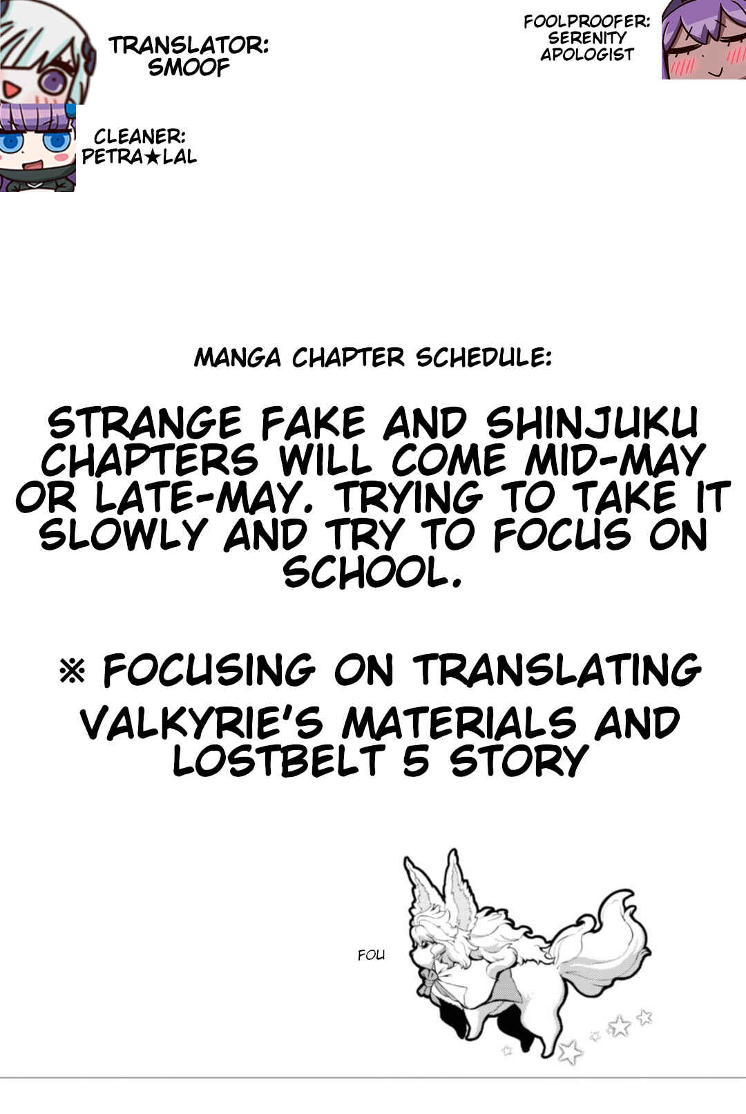 Page 1 Chapter 2.3 Fate/Grand Order -Epic of Remnant- Pseudo-Singularity I: Quarantined Territory of Malice, Shinjuku - Shinjuku Phantom Incident
