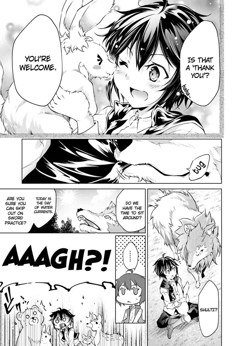 Page 10 Chapter 1.1 Kamigami ni Sodaterare Shimo no, Saikyou to Naru