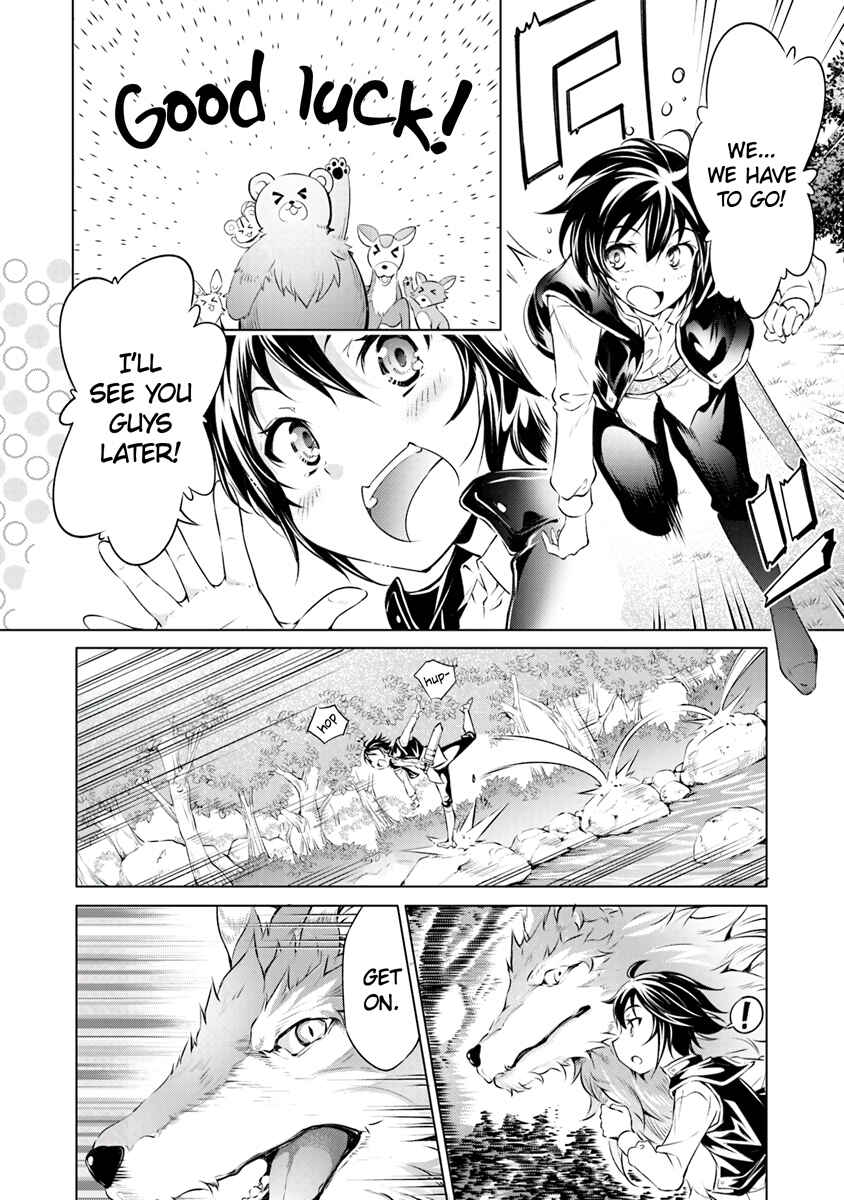 Page 11 Chapter 1.1 Kamigami ni Sodaterare Shimo no, Saikyou to Naru