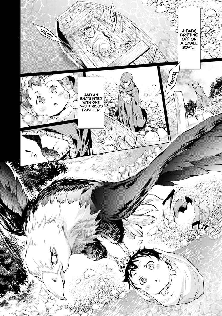 Page 13 Chapter 1.1 Kamigami ni Sodaterare Shimo no, Saikyou to Naru