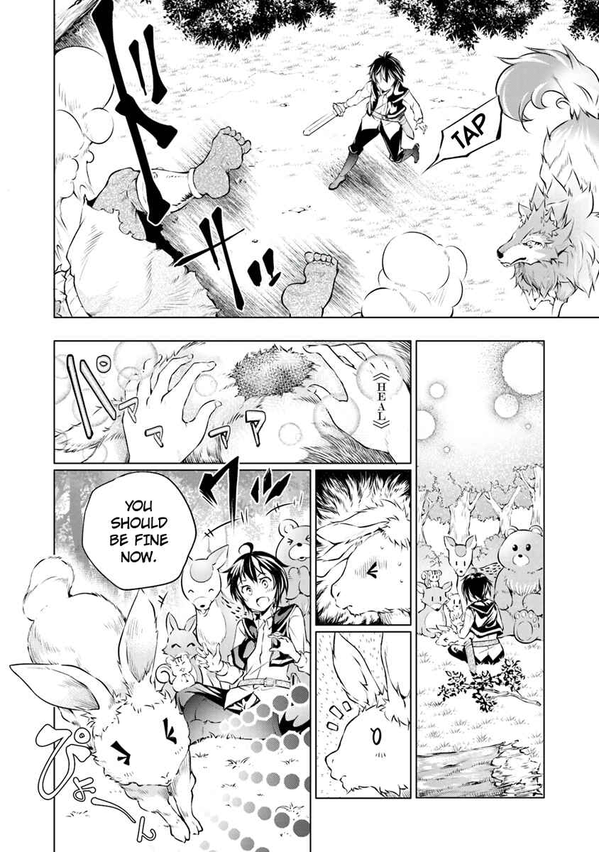 Page 9 Chapter 1.1 Kamigami ni Sodaterare Shimo no, Saikyou to Naru
