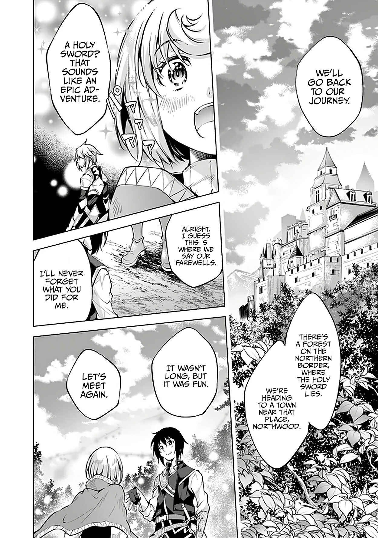 Page 17 Chapter 11 Kamigami ni Sodaterare Shimo no, Saikyou to Naru