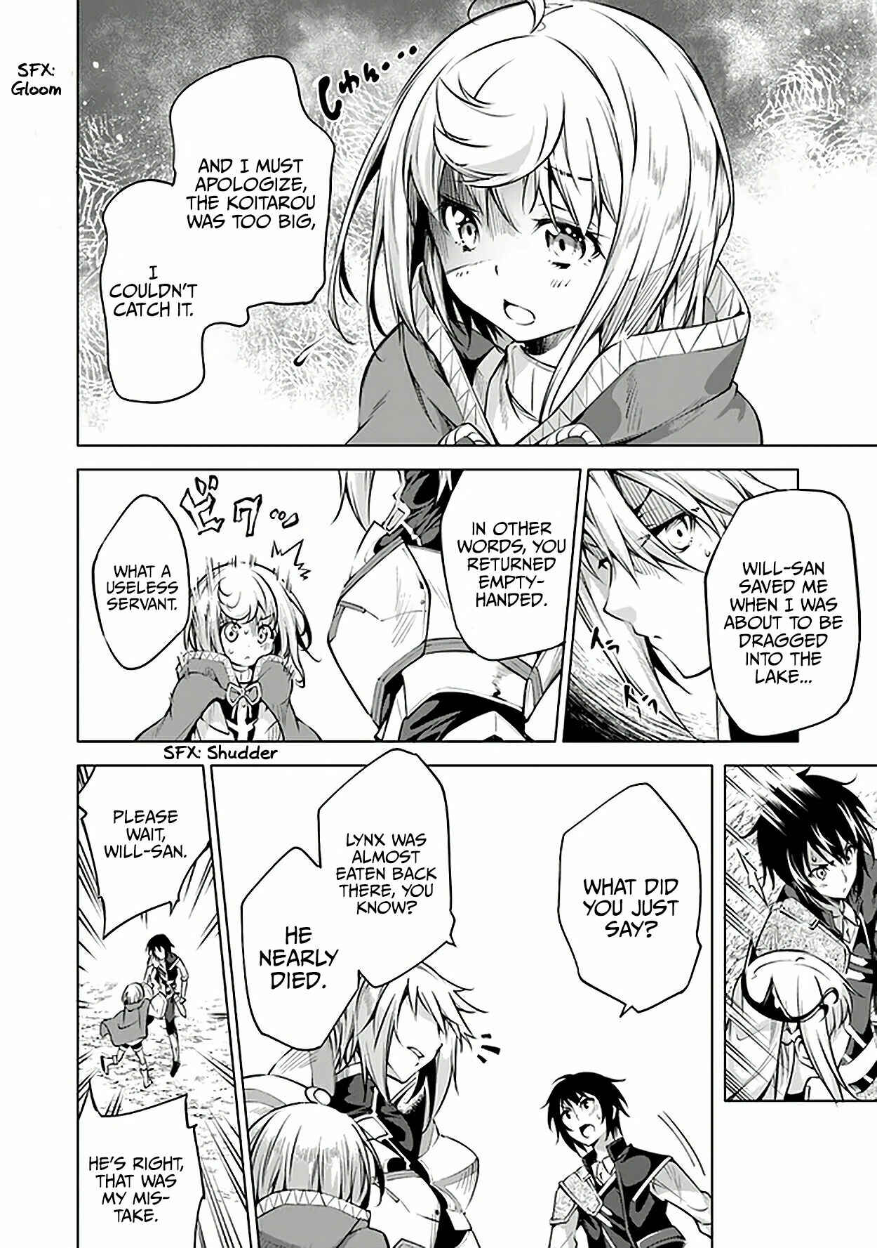 Page 12 Chapter 10.2 Kamigami ni Sodaterare Shimo no, Saikyou to Naru