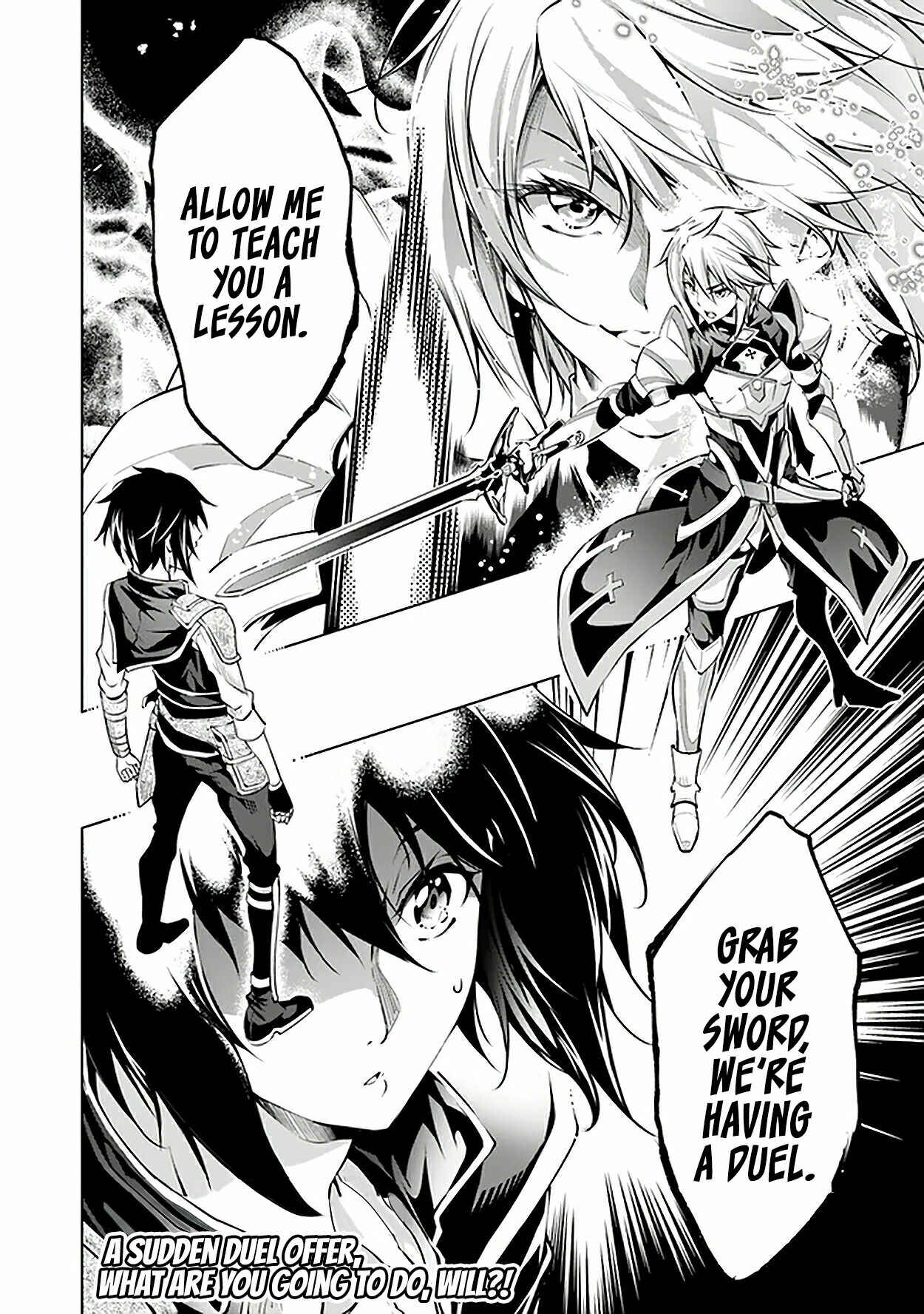 Page 14 Chapter 10.2 Kamigami ni Sodaterare Shimo no, Saikyou to Naru