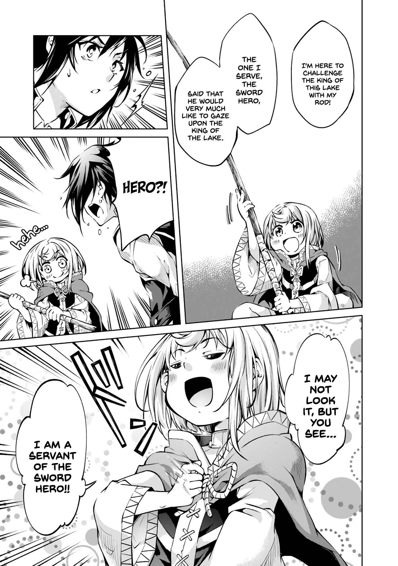 Page 11 Chapter 9 Kamigami ni Sodaterare Shimo no, Saikyou to Naru