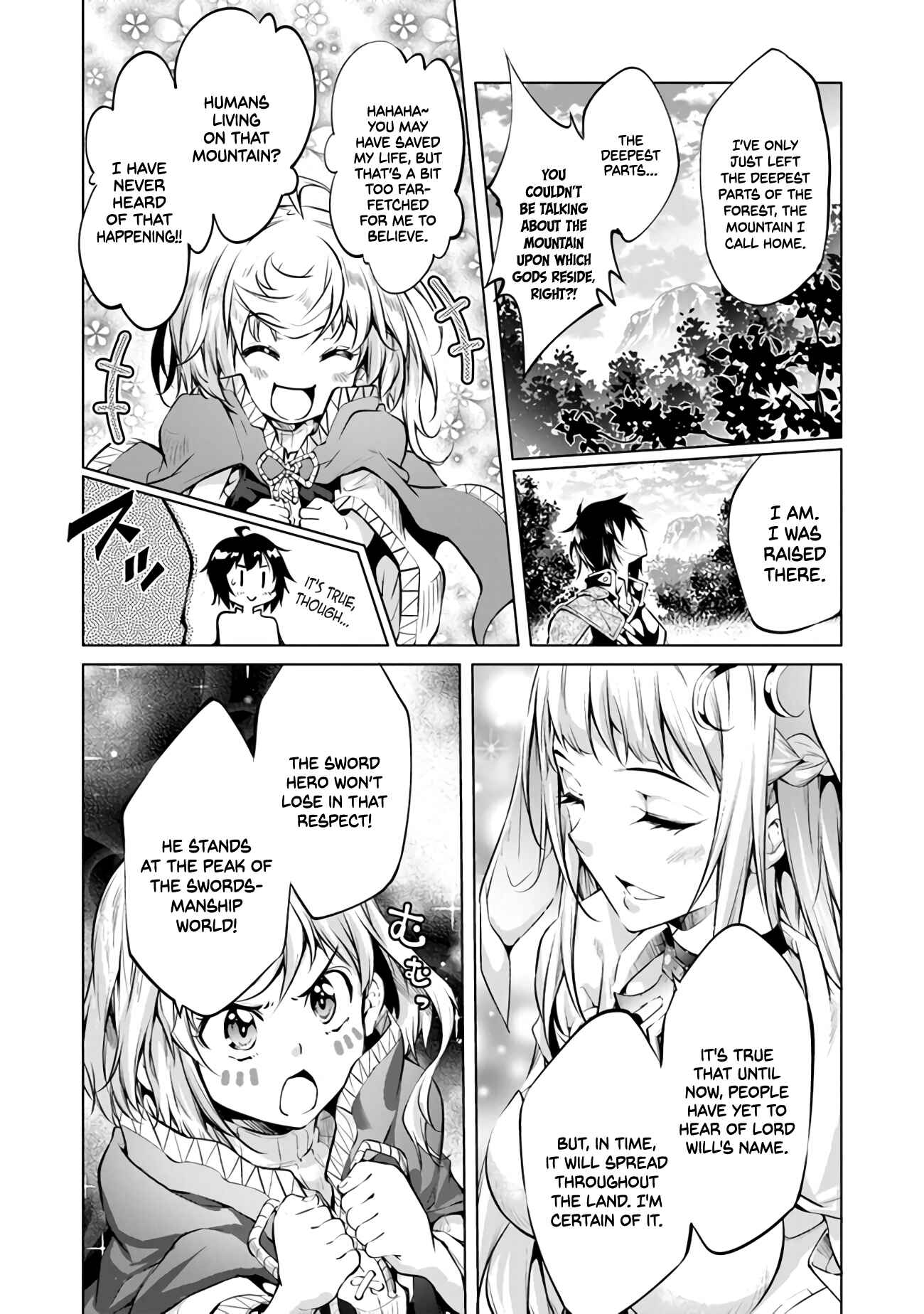 Page 22 Chapter 9 Kamigami ni Sodaterare Shimo no, Saikyou to Naru