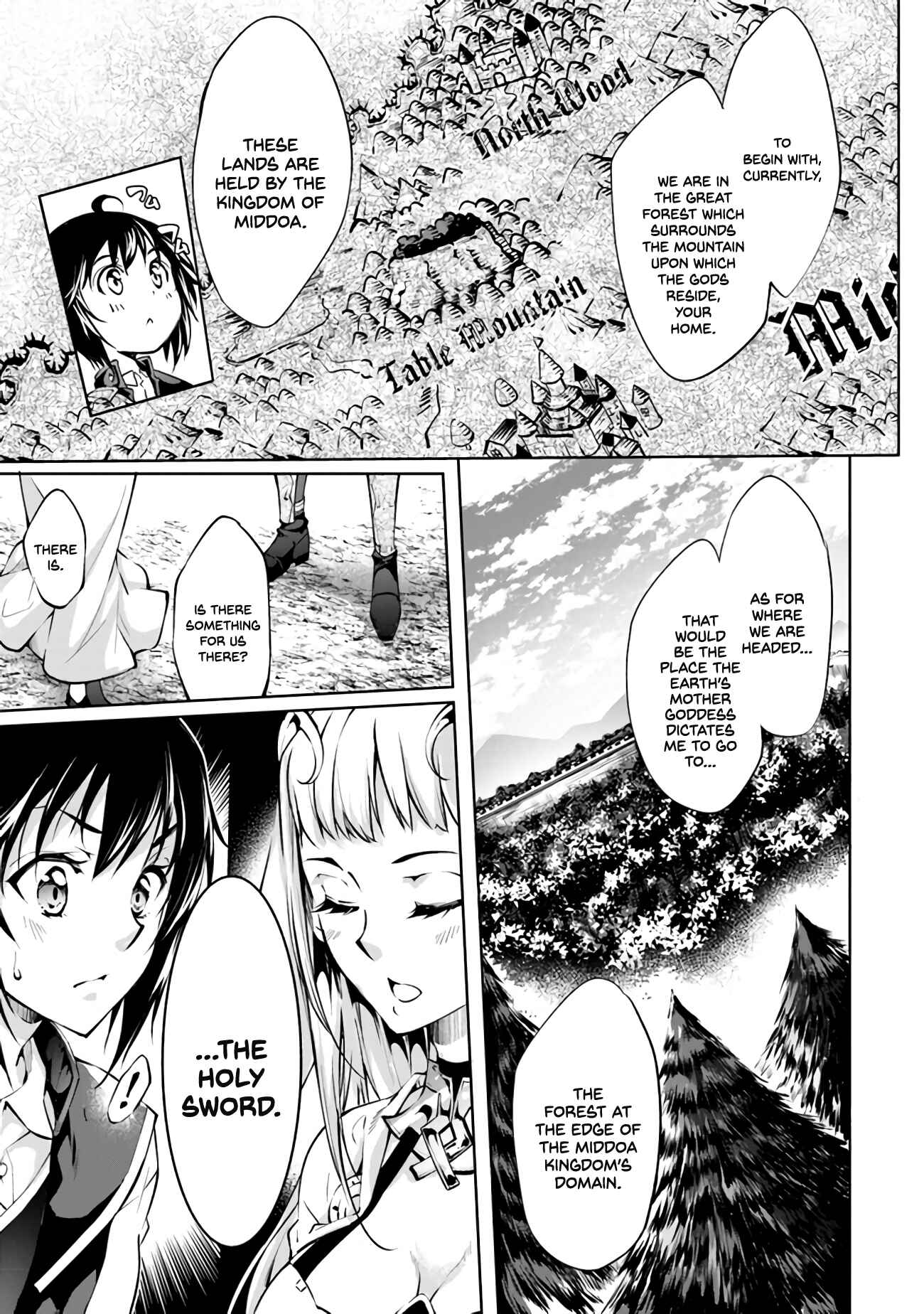 Page 3 Chapter 9 Kamigami ni Sodaterare Shimo no, Saikyou to Naru