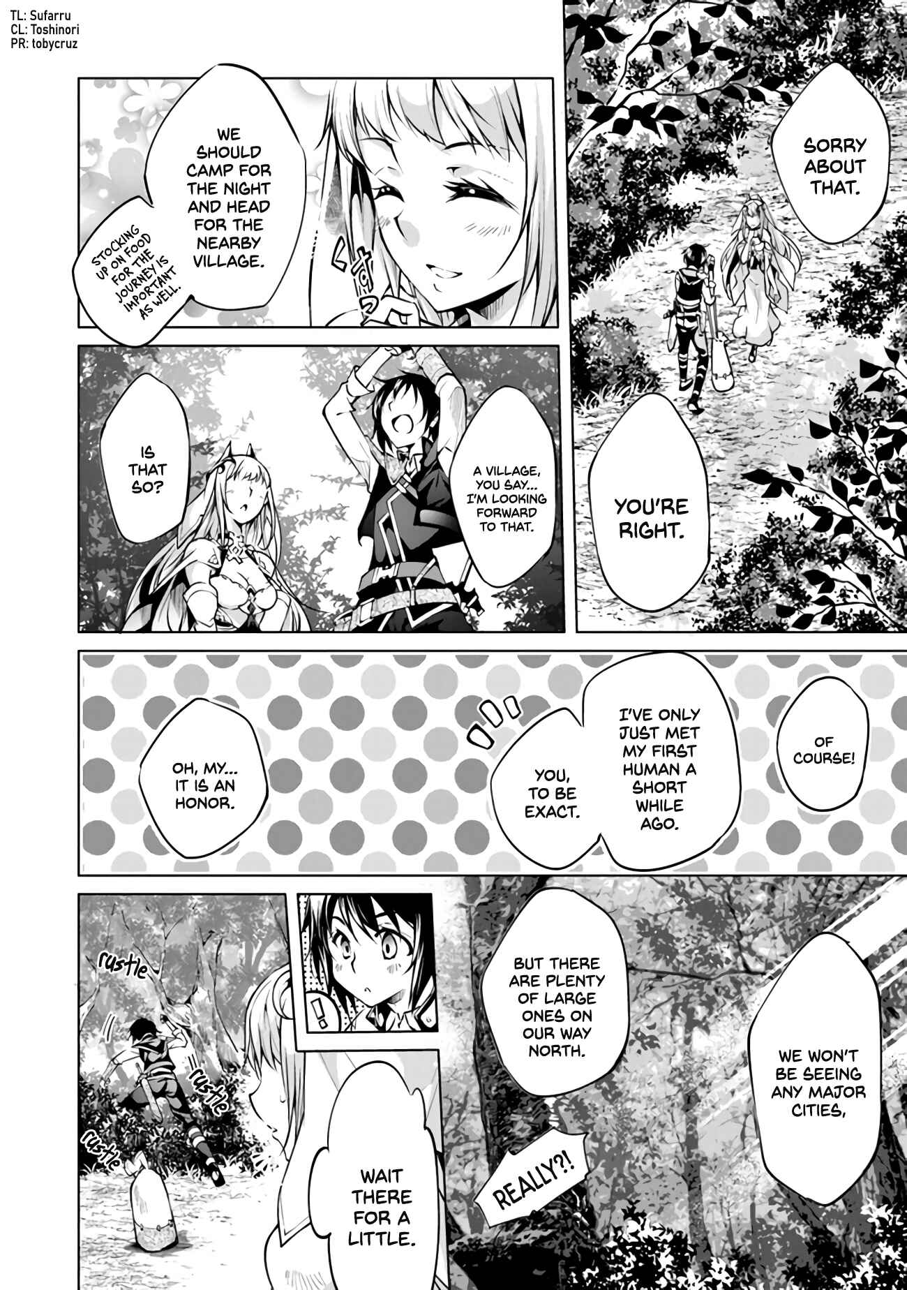 Page 6 Chapter 9 Kamigami ni Sodaterare Shimo no, Saikyou to Naru