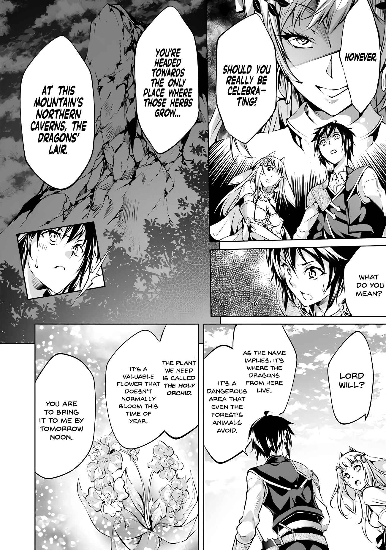 Page 10 Chapter 6 Kamigami ni Sodaterare Shimo no, Saikyou to Naru