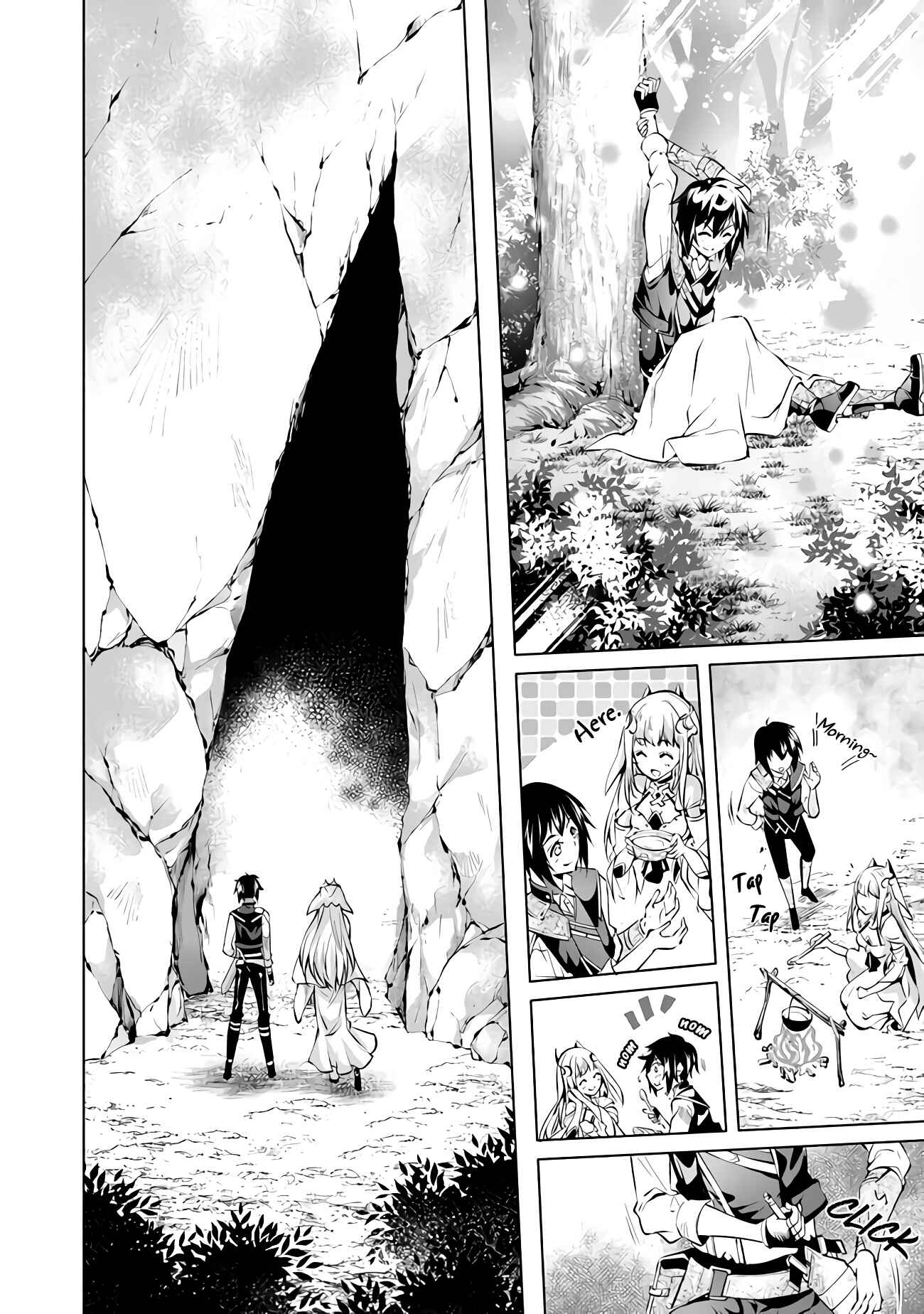Page 12 Chapter 6 Kamigami ni Sodaterare Shimo no, Saikyou to Naru