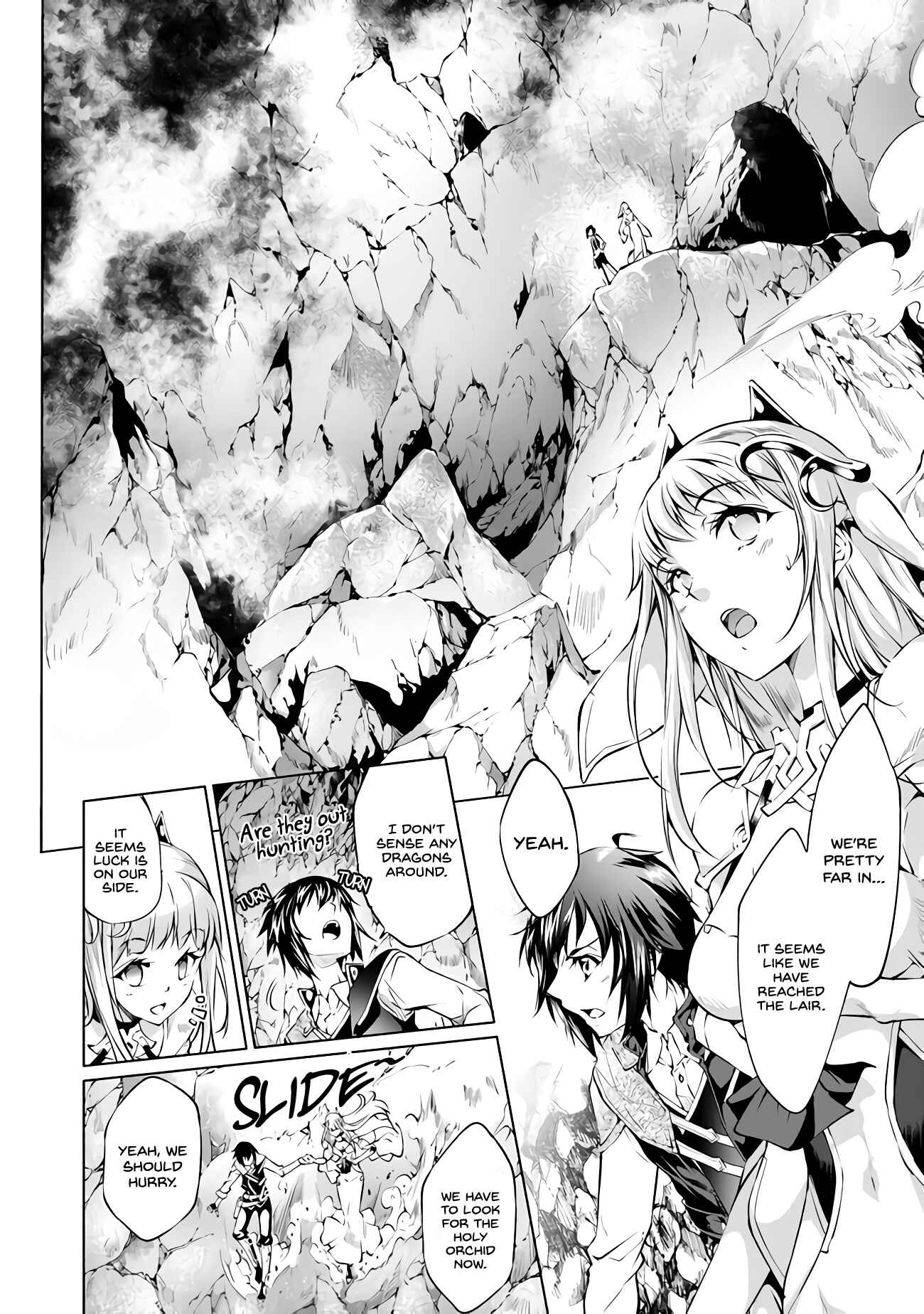Page 14 Chapter 6 Kamigami ni Sodaterare Shimo no, Saikyou to Naru