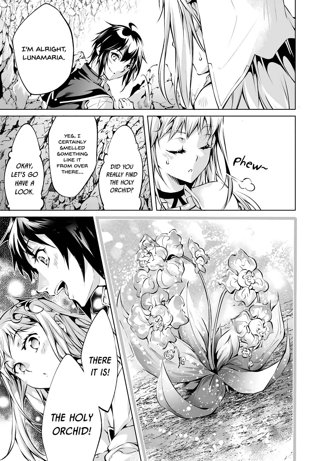 Page 25 Chapter 6 Kamigami ni Sodaterare Shimo no, Saikyou to Naru