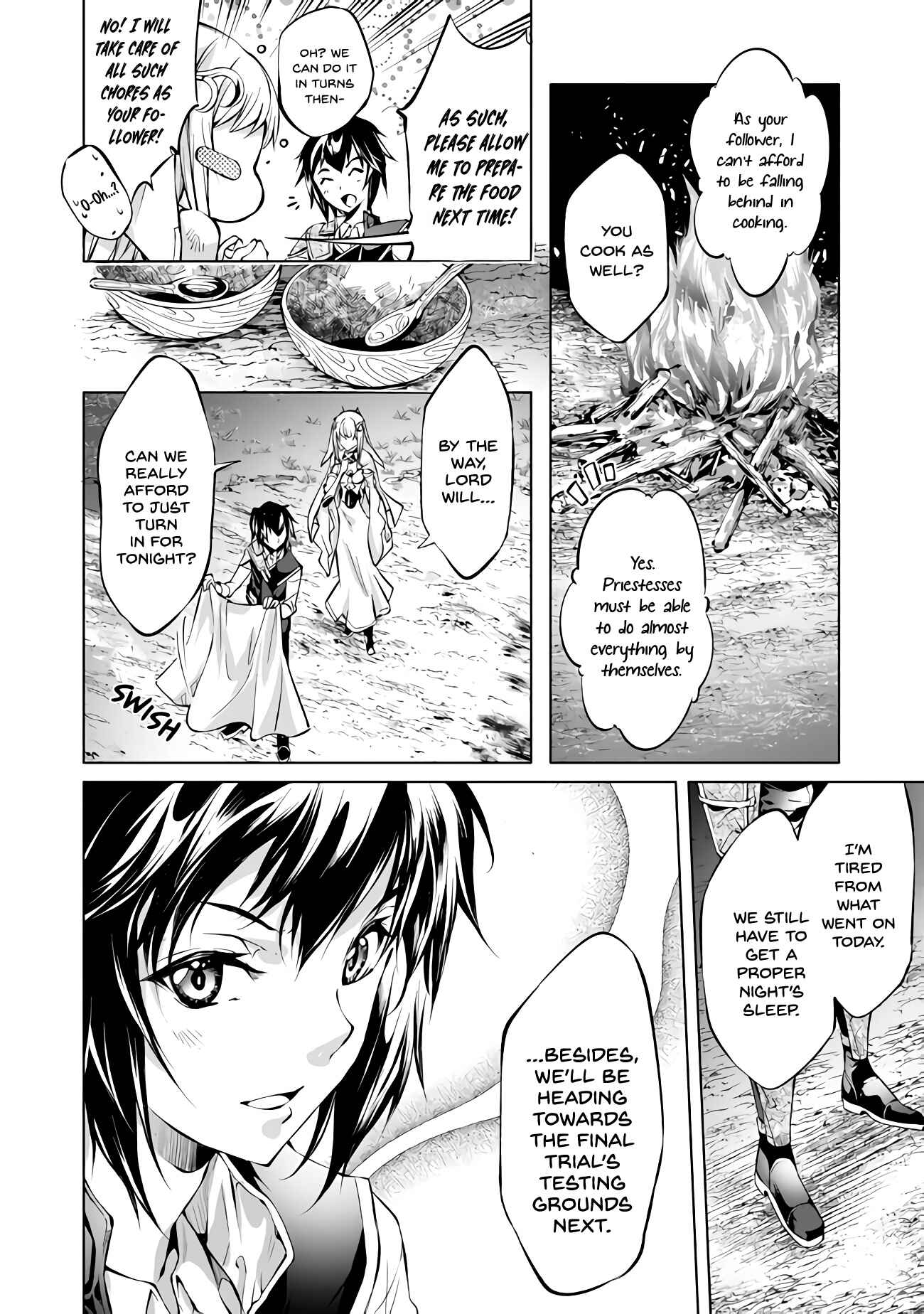 Page 4 Chapter 6 Kamigami ni Sodaterare Shimo no, Saikyou to Naru
