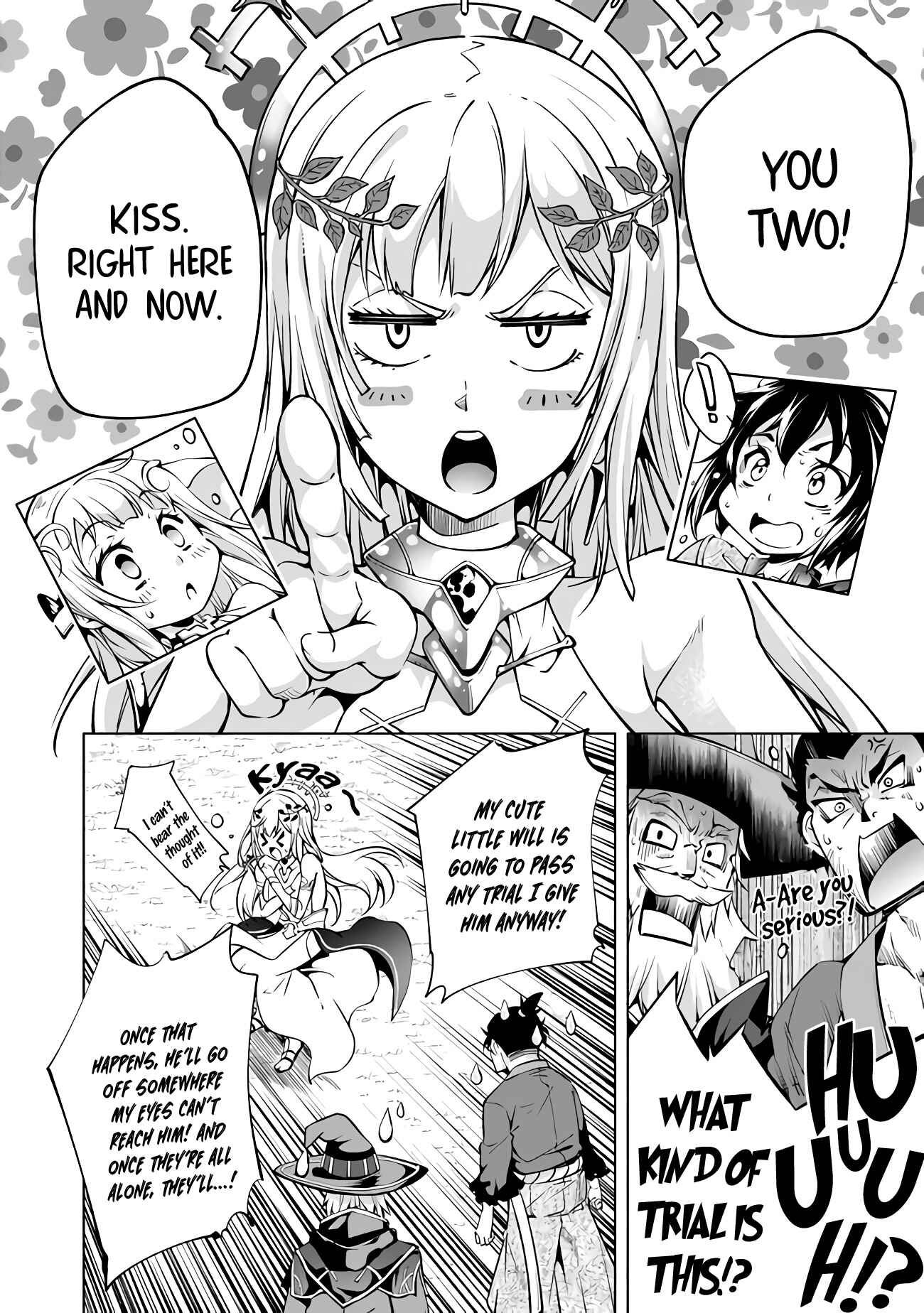 Page 6 Chapter 6 Kamigami ni Sodaterare Shimo no, Saikyou to Naru