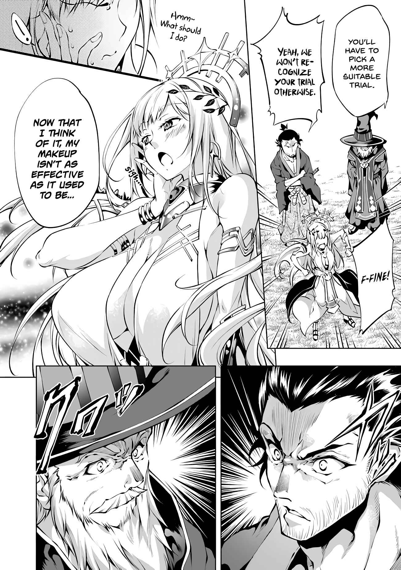 Page 8 Chapter 6 Kamigami ni Sodaterare Shimo no, Saikyou to Naru