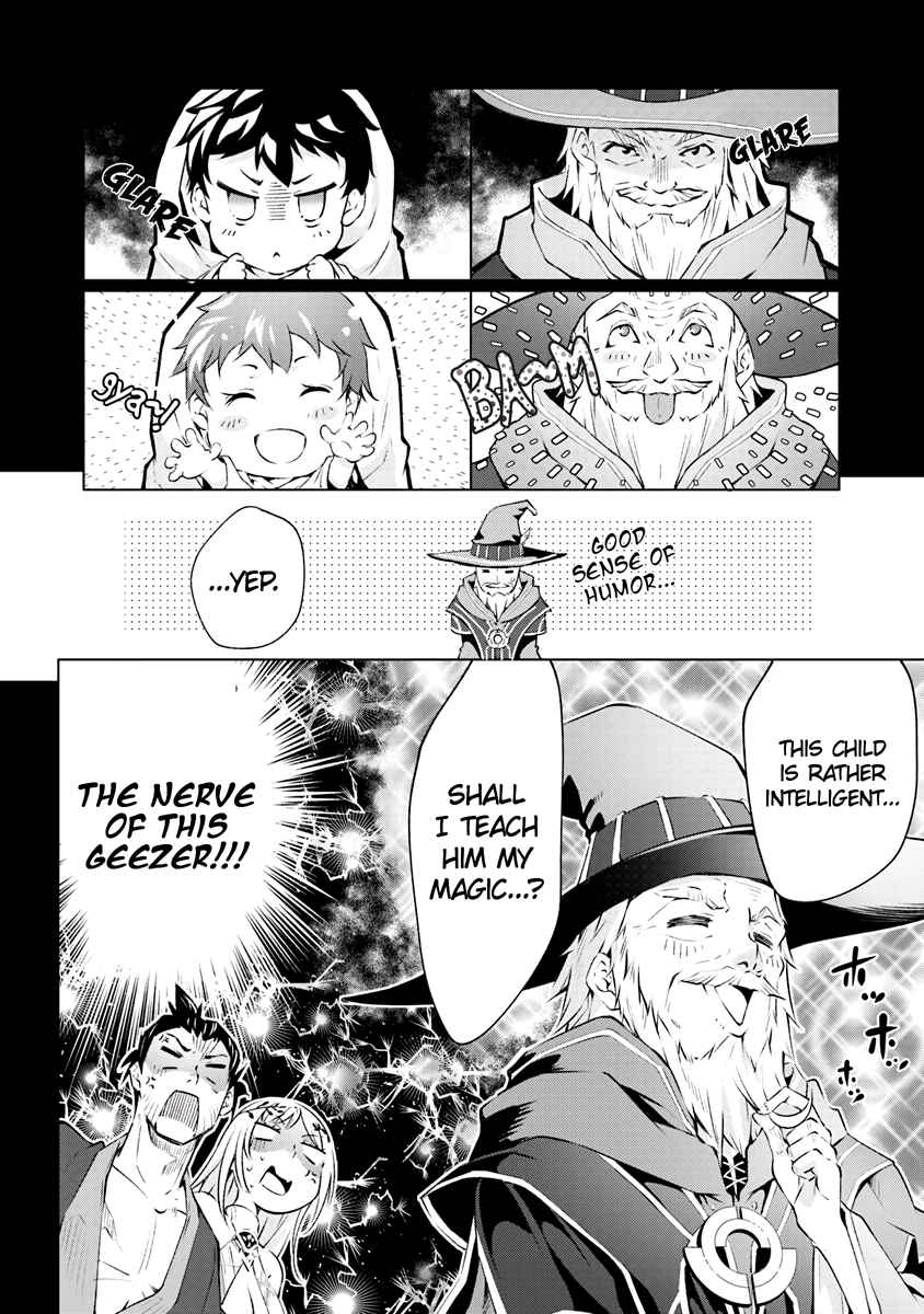 Page 11 Chapter 1.2 Kamigami ni Sodaterare Shimo no, Saikyou to Naru