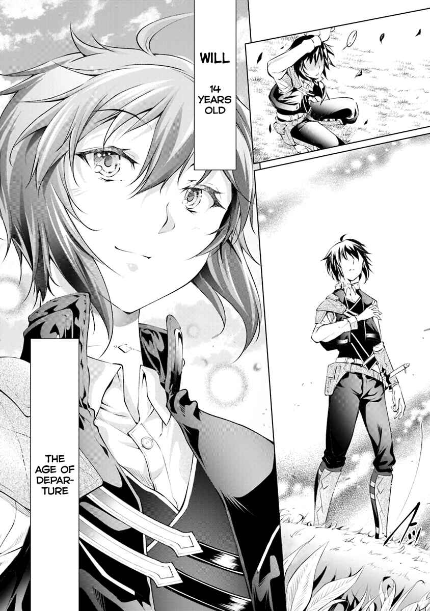Page 25 Chapter 1.2 Kamigami ni Sodaterare Shimo no, Saikyou to Naru