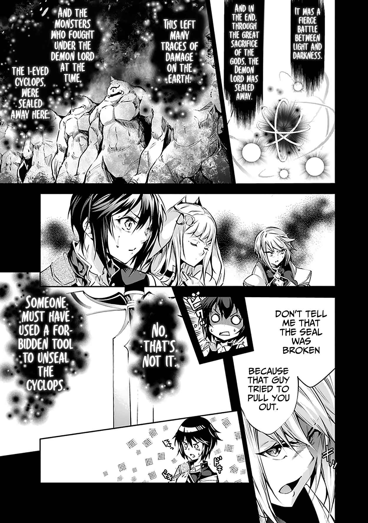 Page 19 Chapter 17 Kamigami ni Sodaterare Shimo no, Saikyou to Naru