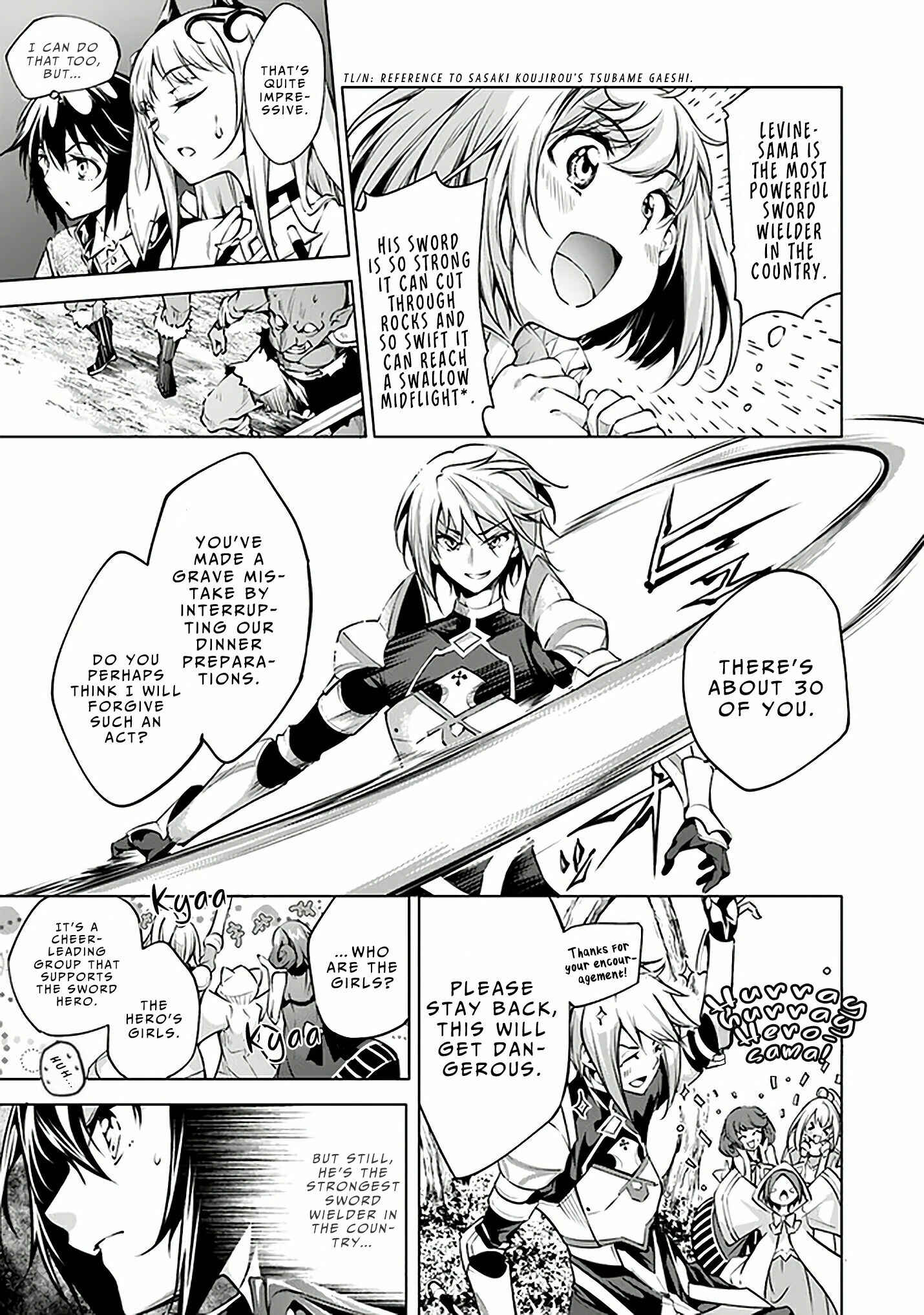 Page 6 Chapter 10.1 Kamigami ni Sodaterare Shimo no, Saikyou to Naru