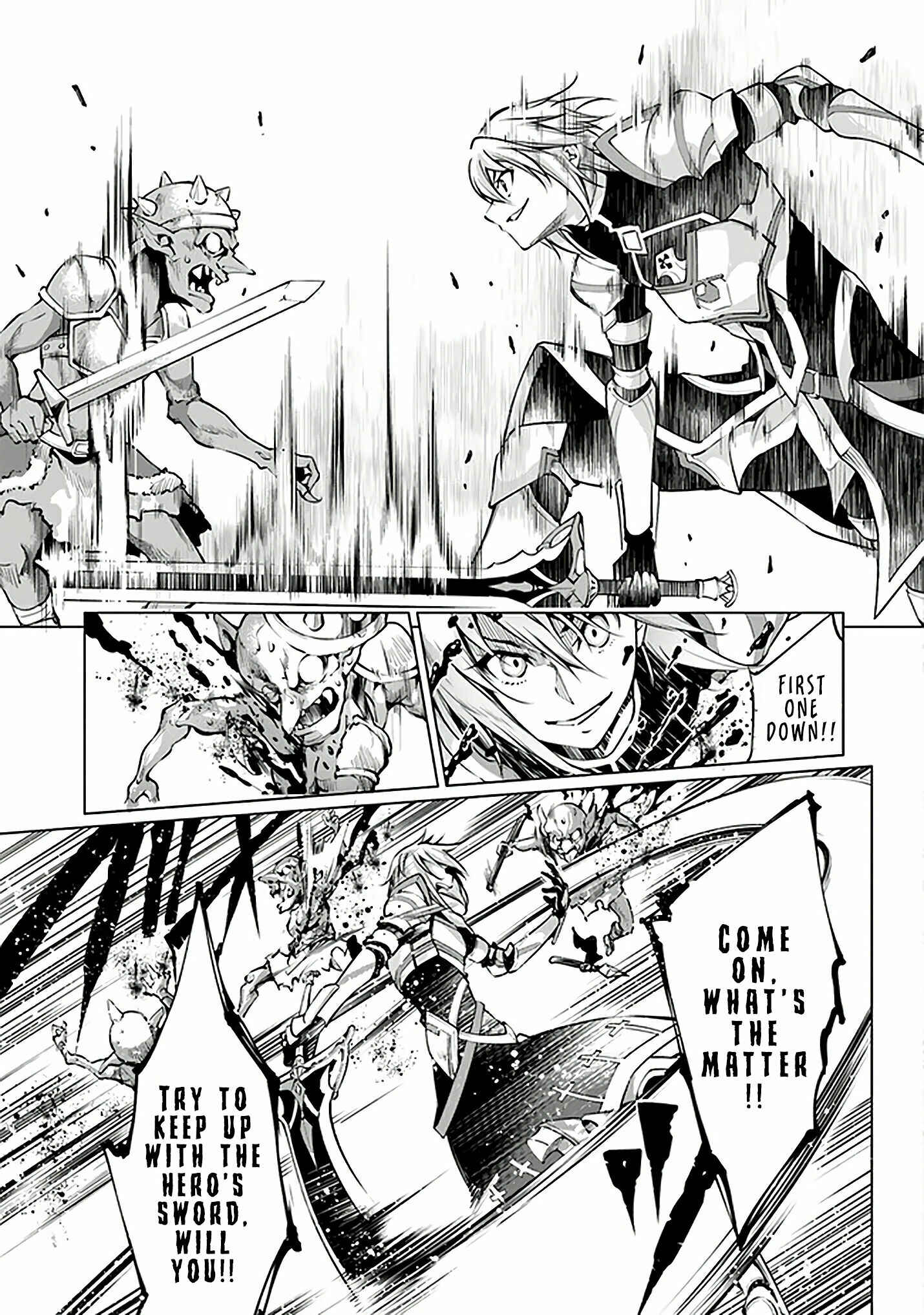 Page 8 Chapter 10.1 Kamigami ni Sodaterare Shimo no, Saikyou to Naru