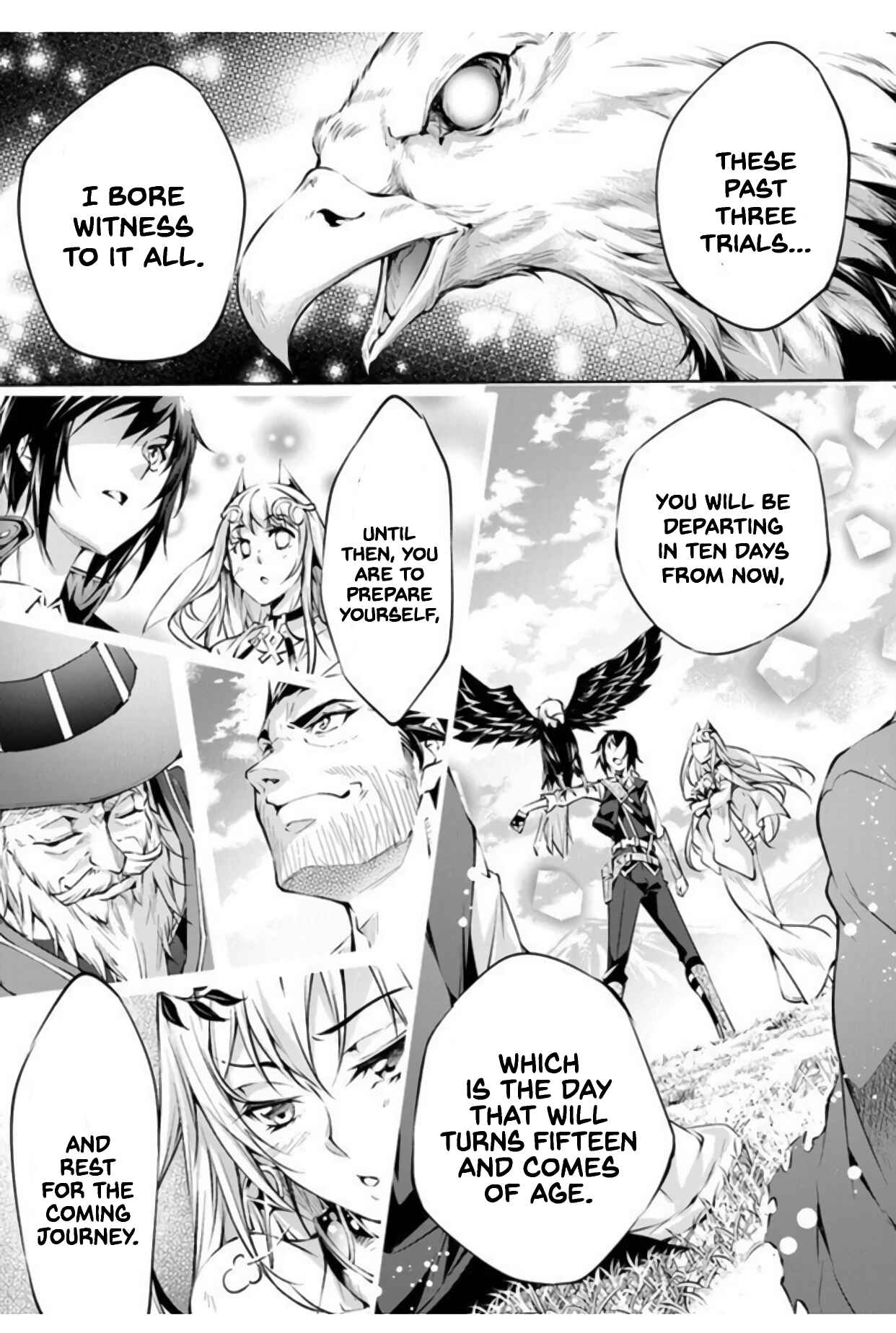 Page 10 Chapter 8 Kamigami ni Sodaterare Shimo no, Saikyou to Naru