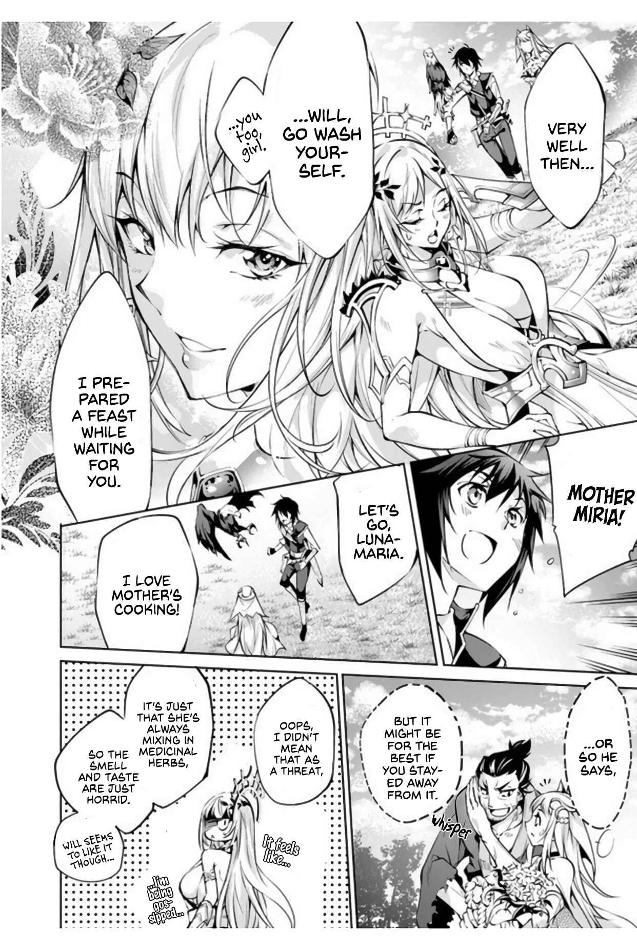 Page 11 Chapter 8 Kamigami ni Sodaterare Shimo no, Saikyou to Naru