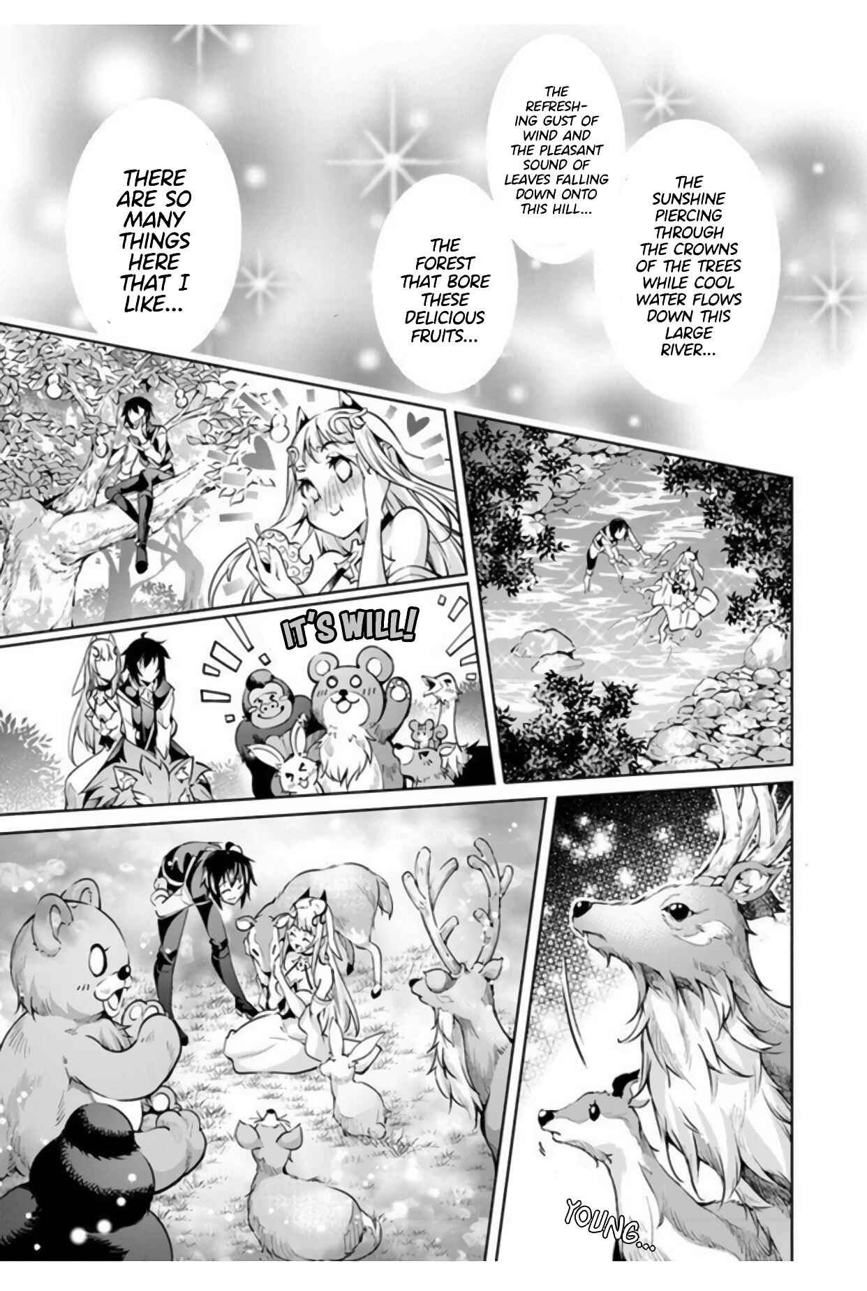 Page 21 Chapter 8 Kamigami ni Sodaterare Shimo no, Saikyou to Naru